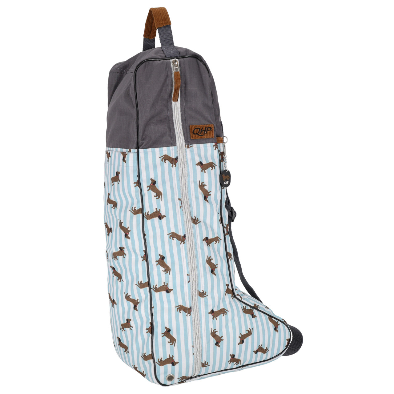 QHP Stable Buddy Dachshund Boot Bag-Stable Supplies-Can Pro Equestrian Supply-Evolution Equestrian Co.
