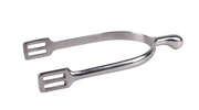 QHP Stainless Steel Knob End Spurs-English Spurs-Can Pro Equestrian Supply-Evolution Equestrian Co.