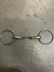 Quarter Moon Loose Ring Snaffle 5-3/4"-Bit-Consignment-Evolution Equestrian Co.
