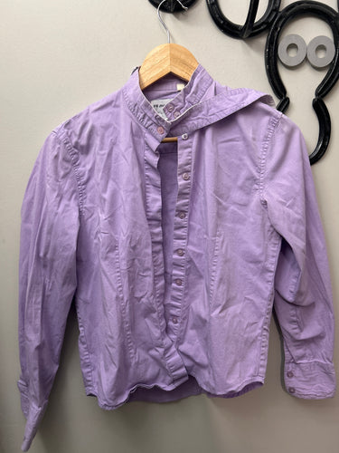 RH Collection Kids Purple Show Shirt-Show Shirts-Consignment-Evolution Equestrian Co.