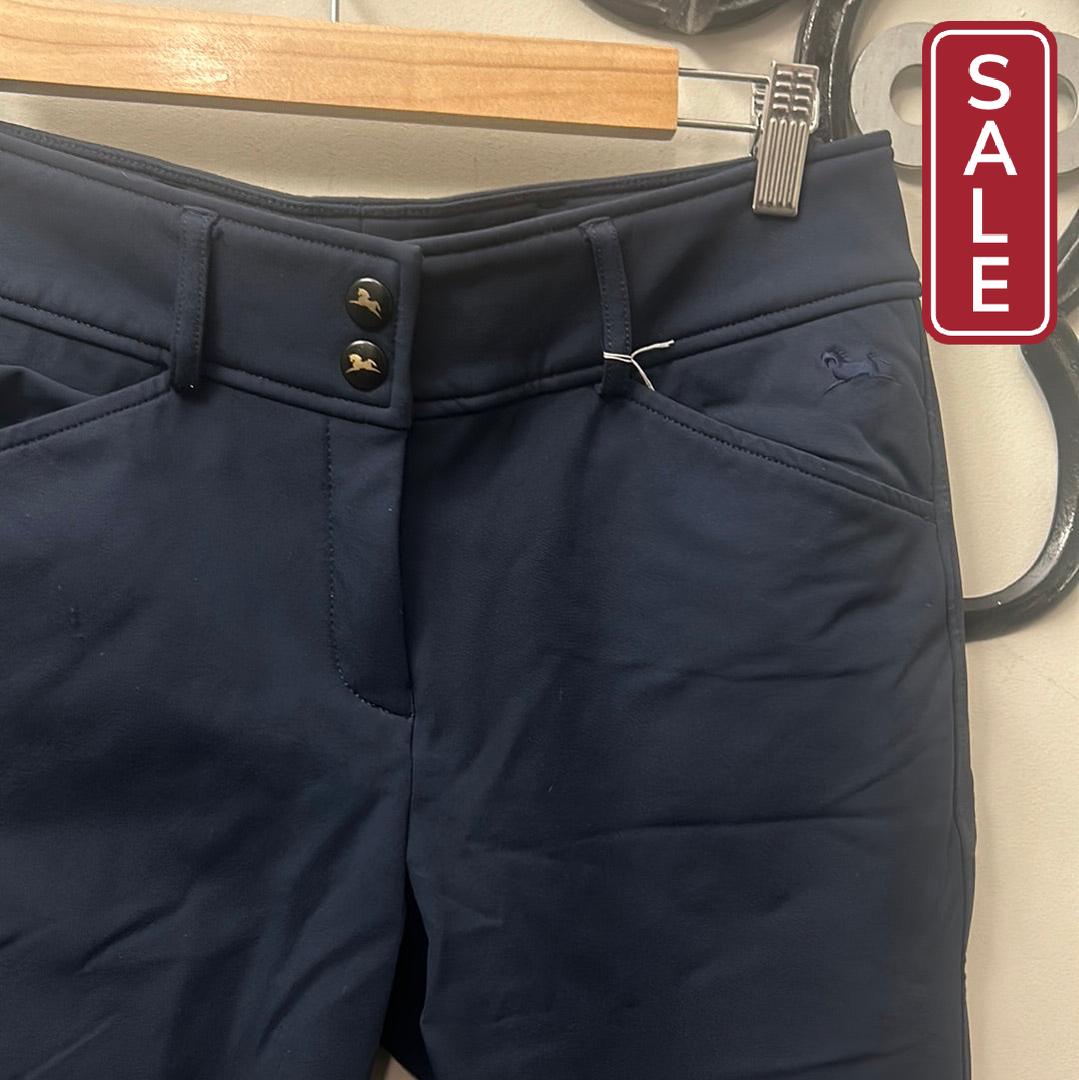 RJ Classic Gulf Breeches Navy 28-Riding Pants-Consignment-Evolution Equestrian Co.
