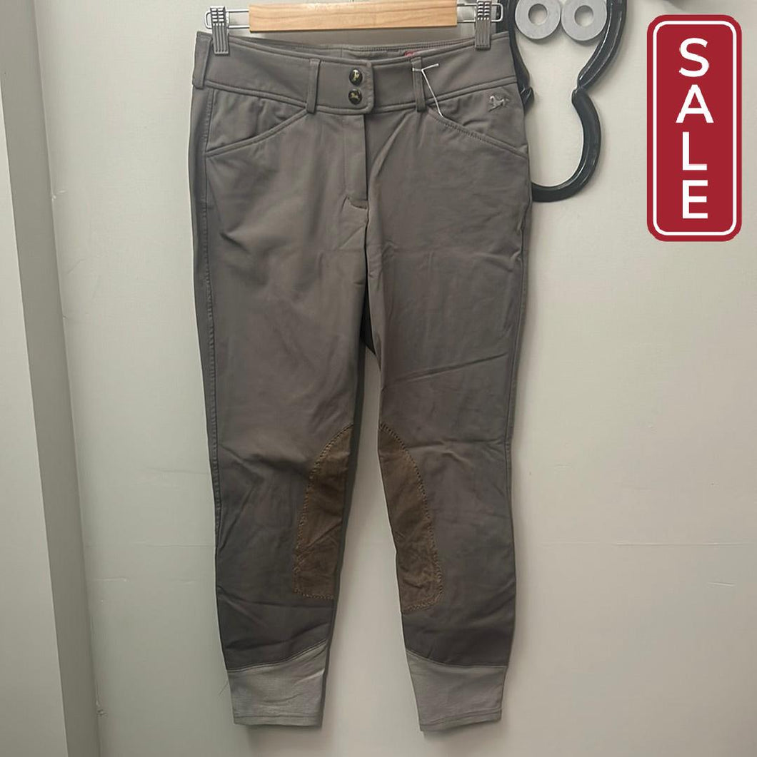 RJ Classic Gulf Breeches Stone 26-Riding Pants-Consignment-Evolution Equestrian Co.
