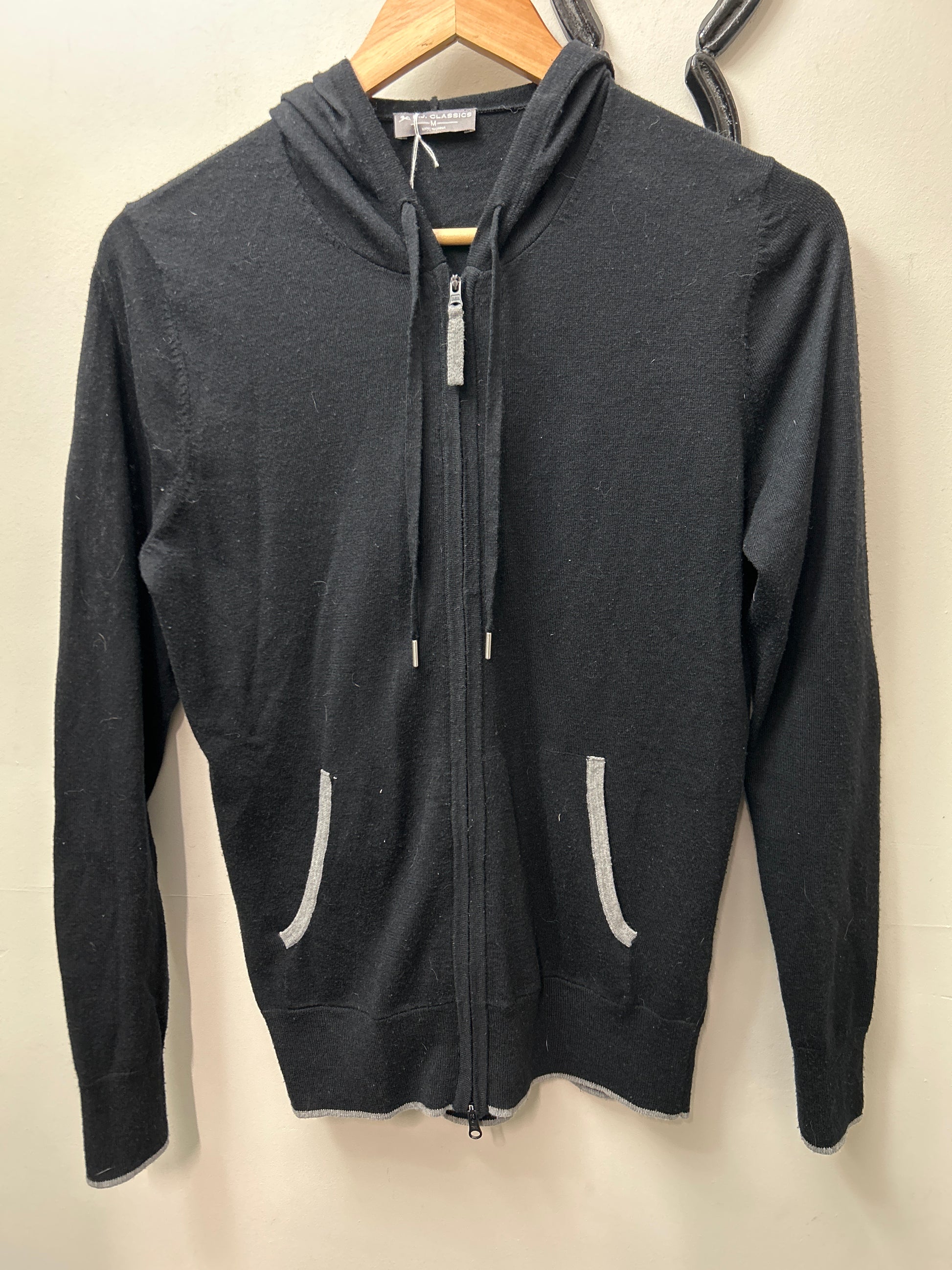 RJ Classic Merino Zip Up Sweater Medium-Sweatershirt-Consignment-Evolution Equestrian Co.