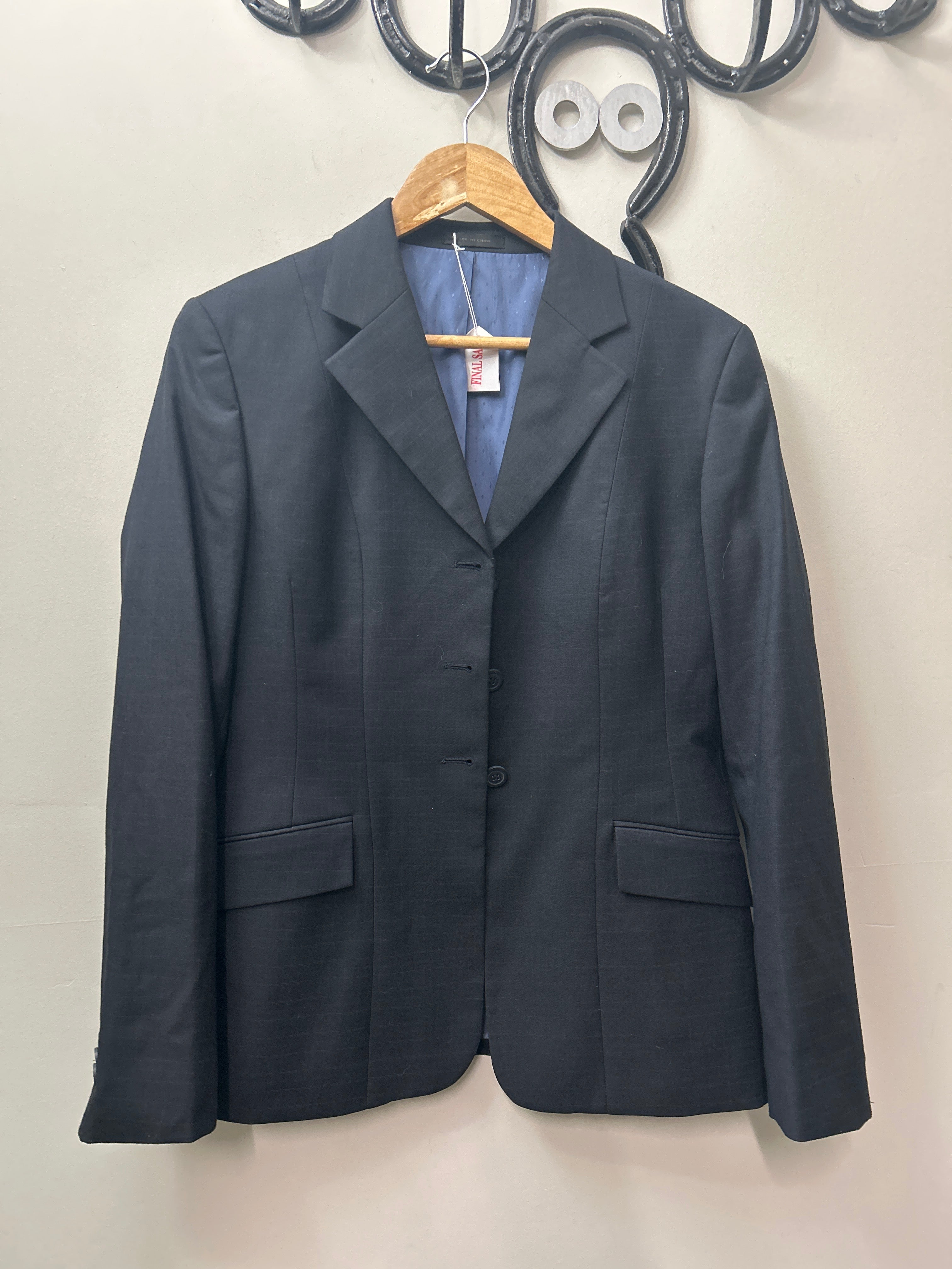 RJ Classic Navy Show Jacket 6R-Show Jacket-Consignment-Evolution Equestrian Co.