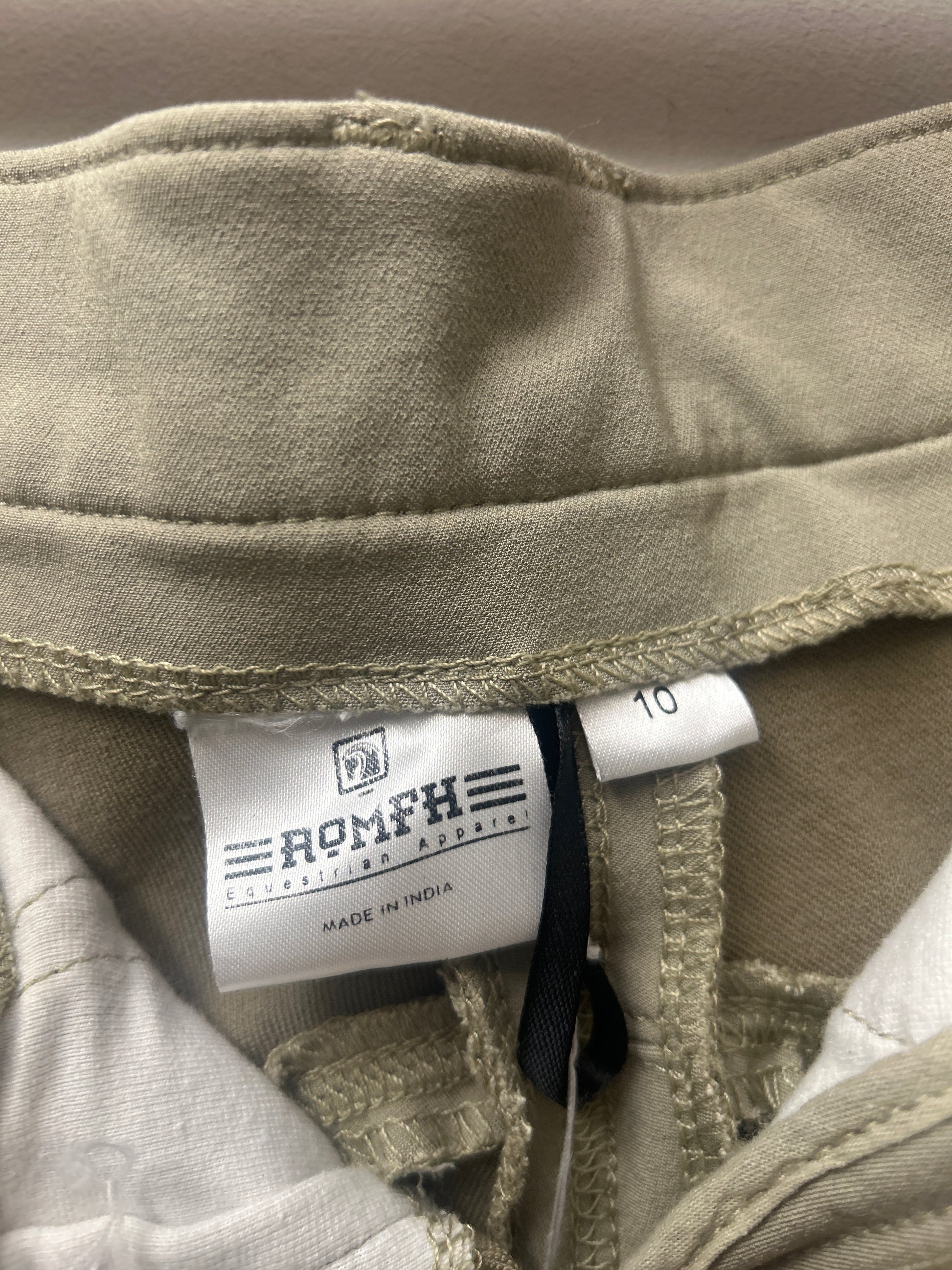 ROMFH Kid's Breeches 10-Breeches-Consignment-Evolution Equestrian Co.