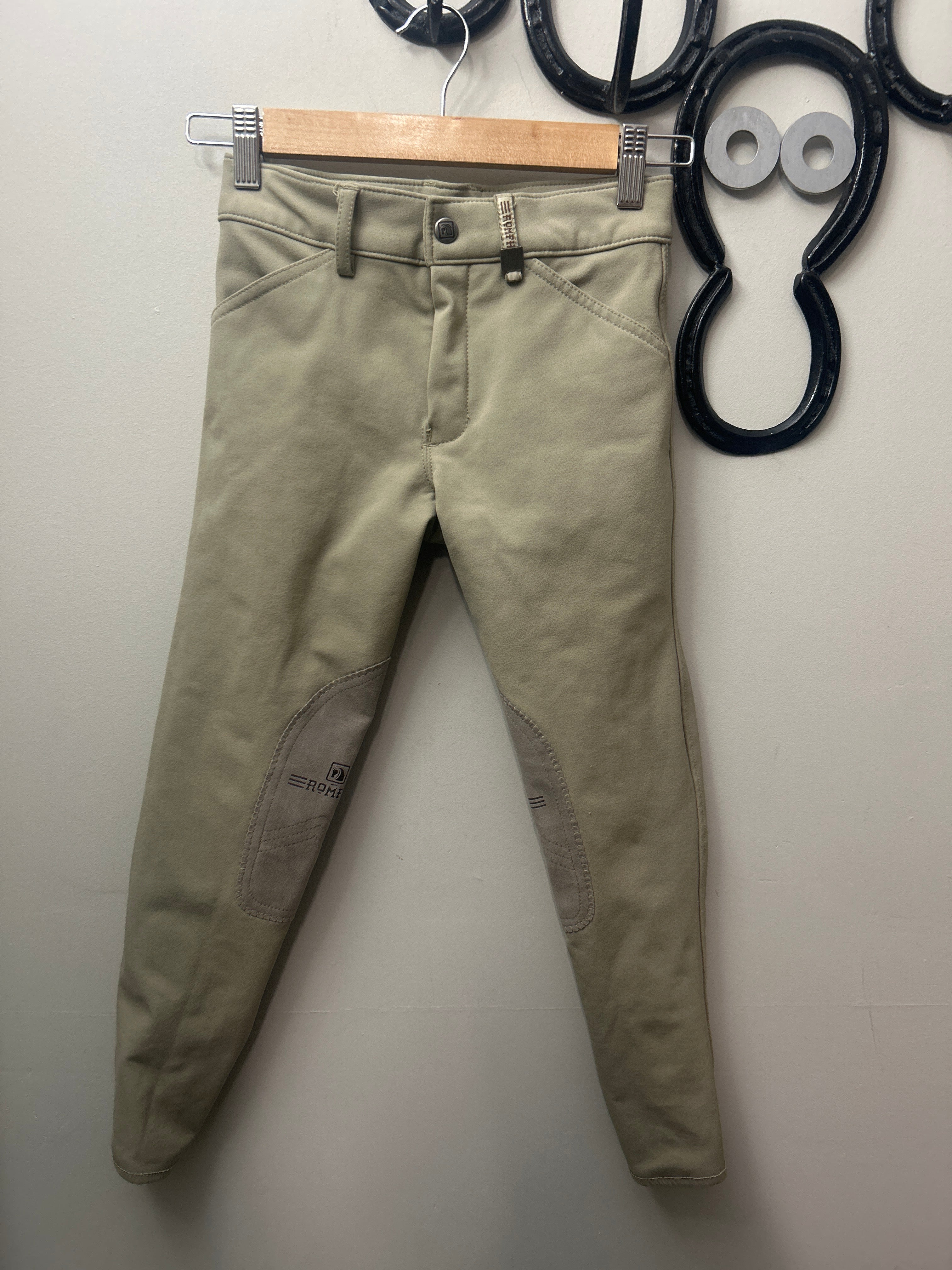 ROMFH Kid's Breeches 10-Breeches-Consignment-Evolution Equestrian Co.