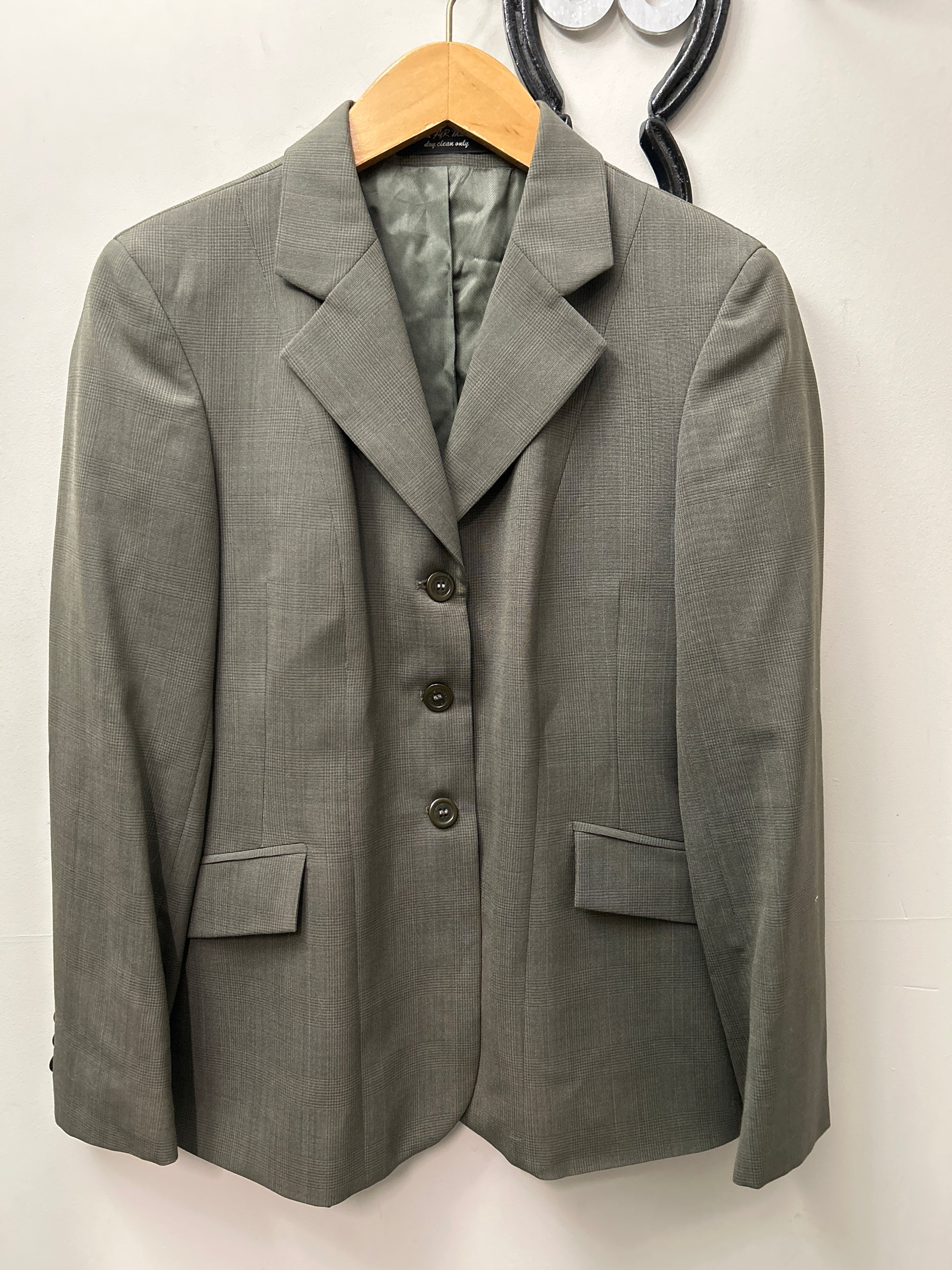 R.J. Classics Show Jacket Green 6R-Show Jacket-Consignment-Evolution Equestrian Co.