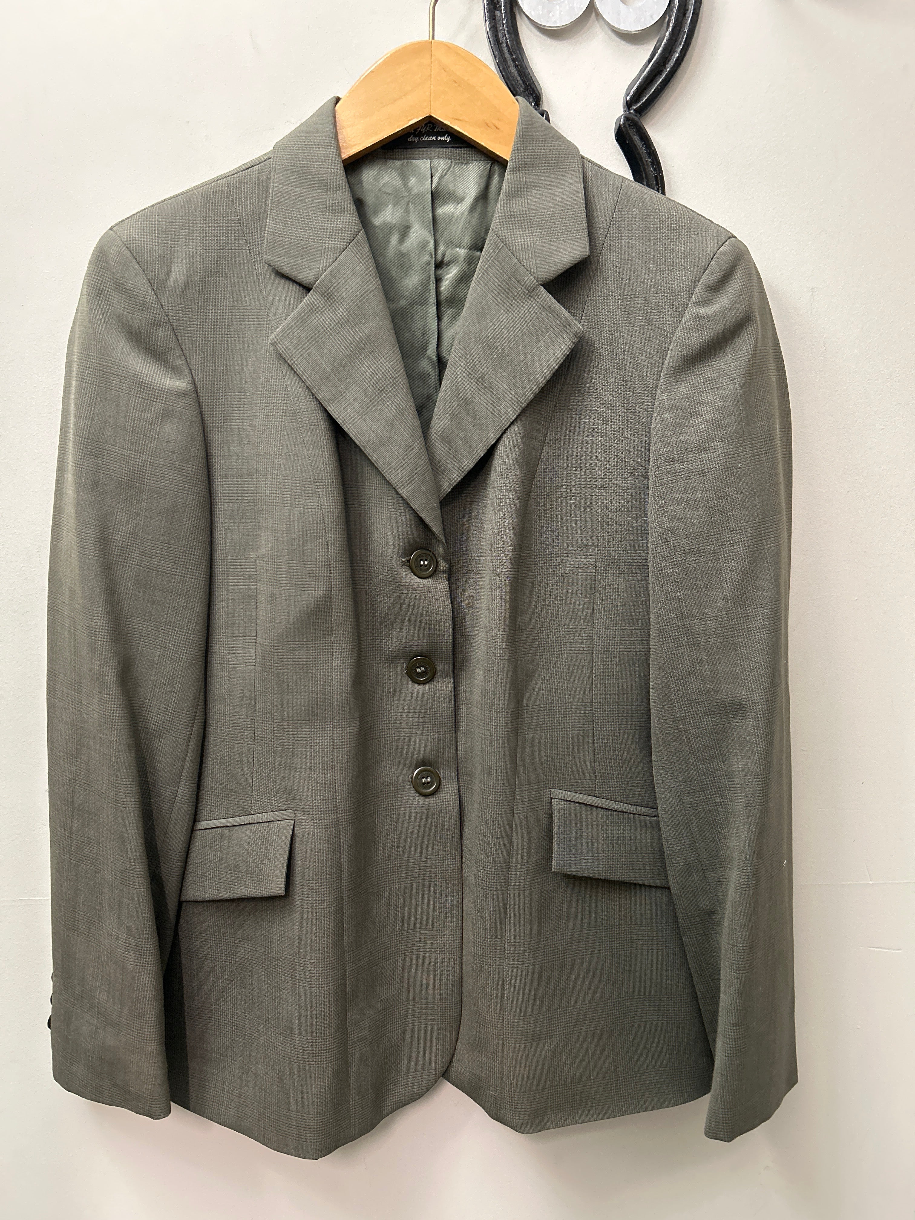 R.J. Classics Show Jacket Green 6R-Show Jacket-Consignment-Evolution Equestrian Co.