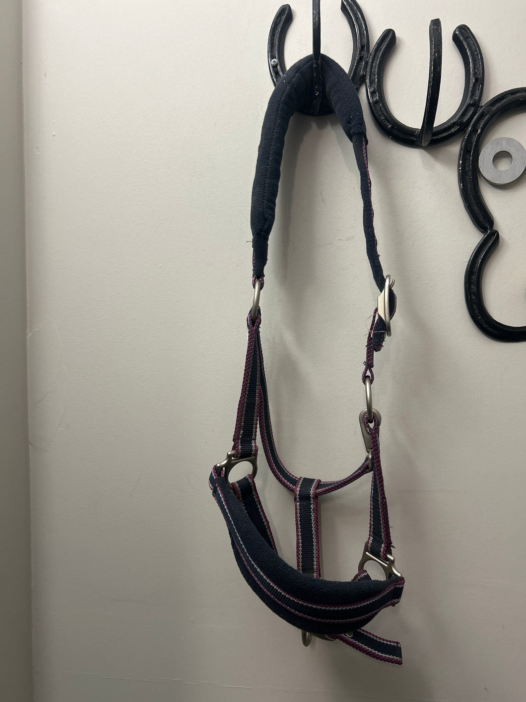 Rambo Fleece Halter Cob-Halter-Consignment-Evolution Equestrian Co.