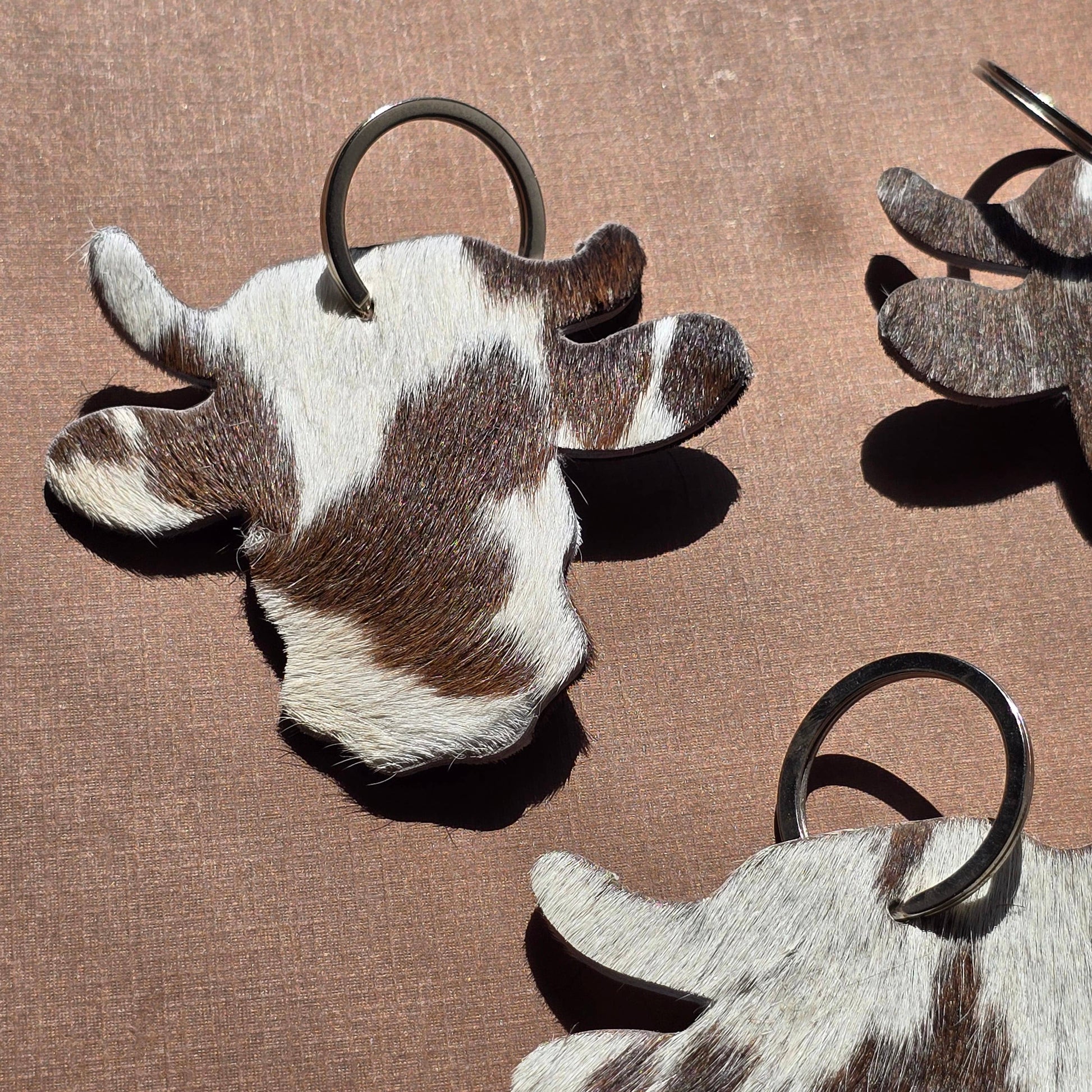Ranchers Closet Cow Head Keychain-Key Chains-Ranchers Closet-Evolution Equestrian Co.