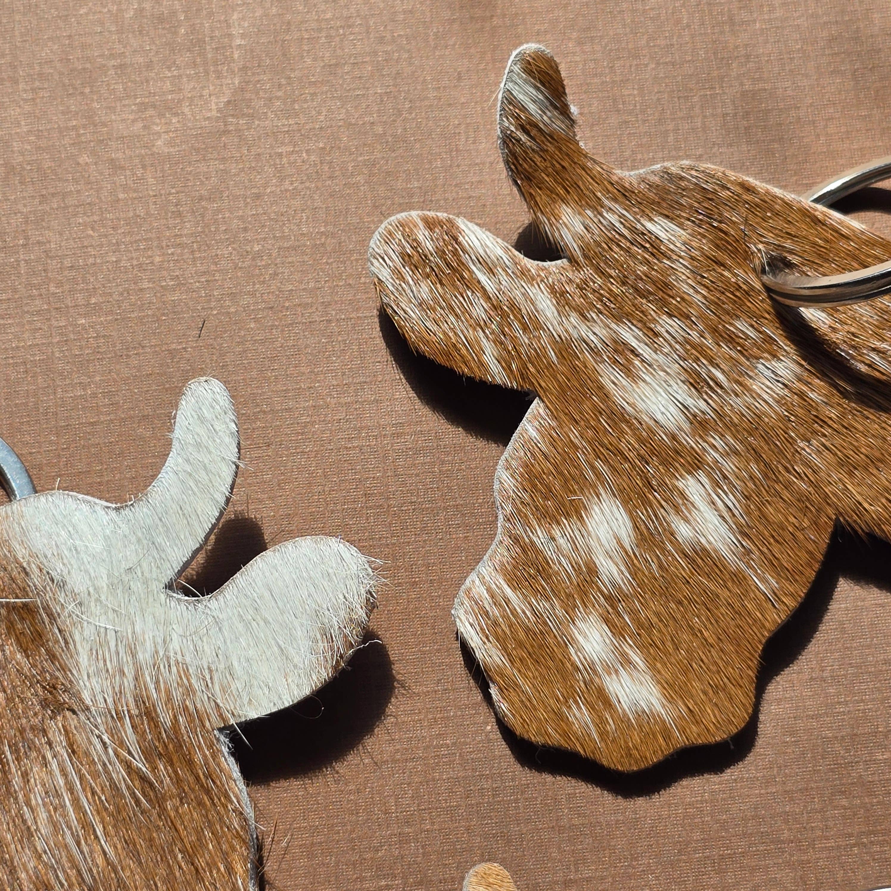 Ranchers Closet Cow Head Keychain-Key Chains-Ranchers Closet-Evolution Equestrian Co.