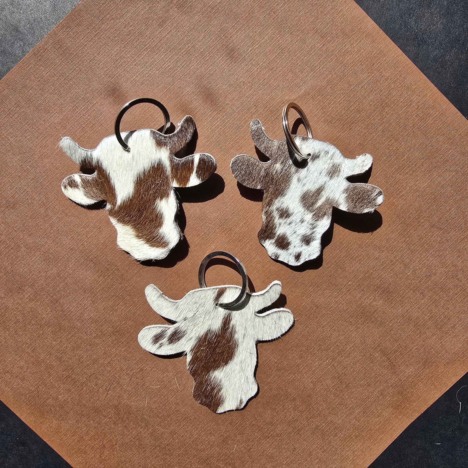 Ranchers Closet Cow Head Keychain-Key Chains-Ranchers Closet-Evolution Equestrian Co.