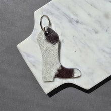Load image into Gallery viewer, Ranchers Closet Genuine Cowhide Boot Keychain-Key Chains-Ranchers Closet-Evolution Equestrian Co.
