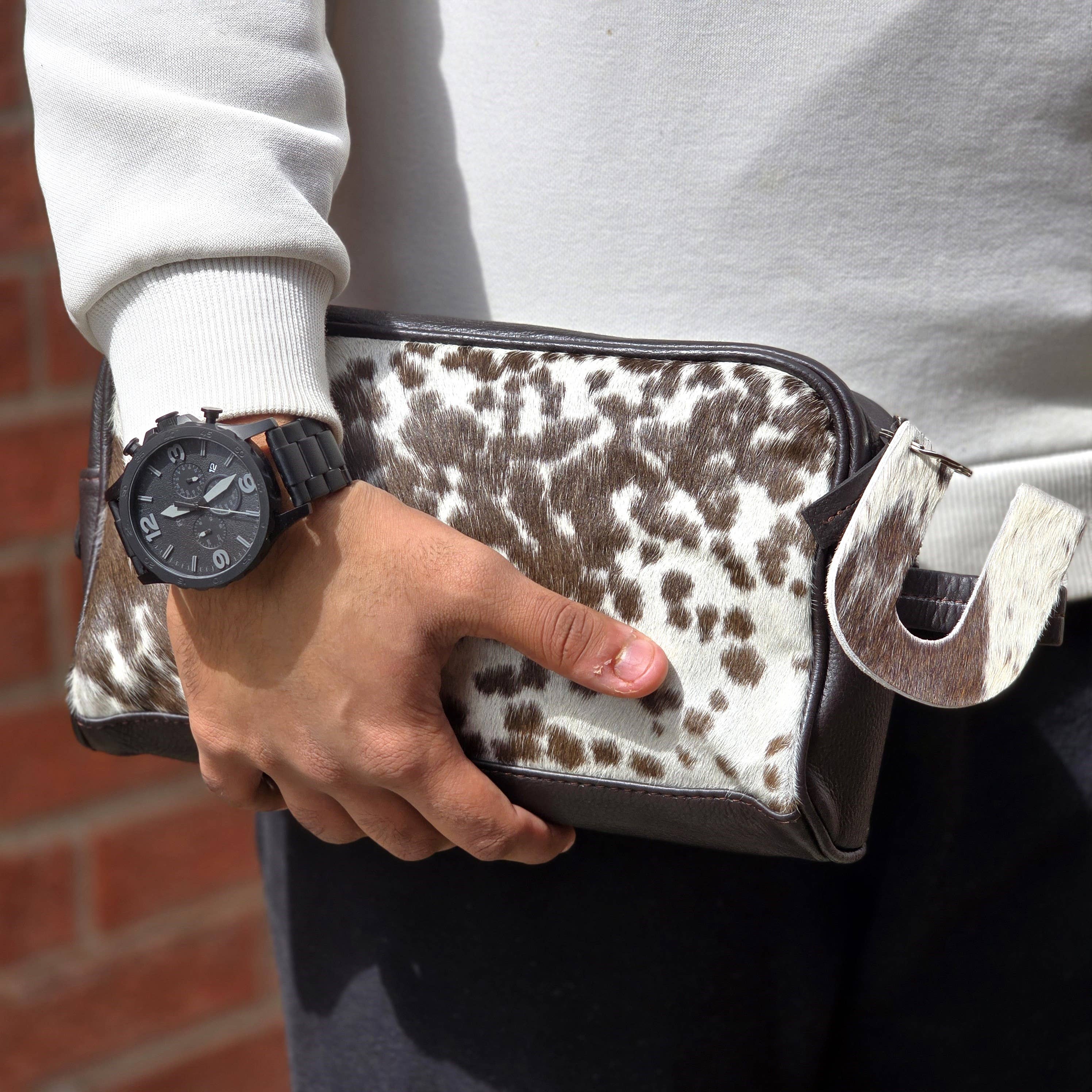 Ranchers Closet Genuine Cowhide Carry-All Bag-Home-Ranchers Closet-Evolution Equestrian Co.