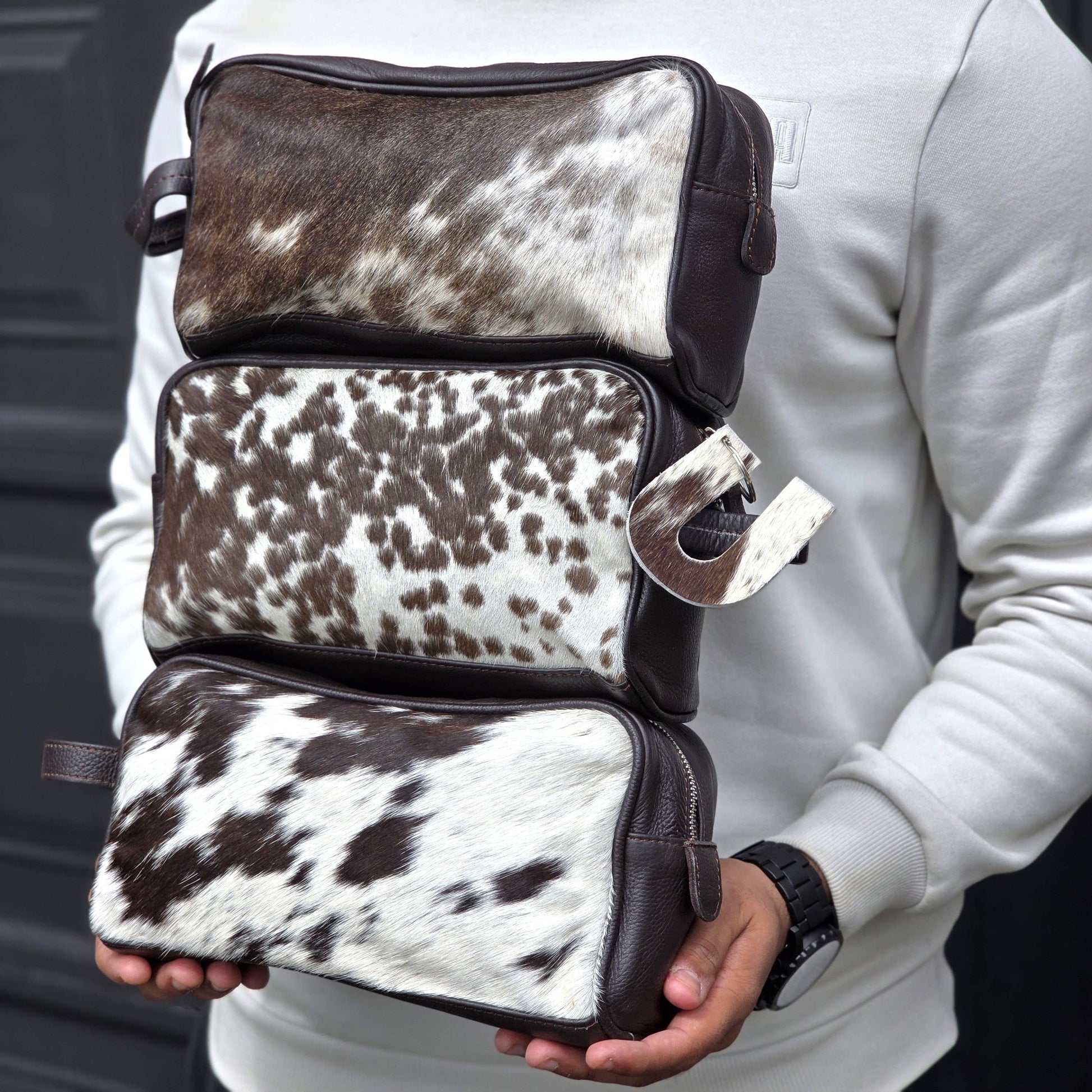 Ranchers Closet Genuine Cowhide Carry-All Bag-Home-Ranchers Closet-Evolution Equestrian Co.