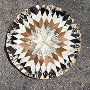 Ranchers Closet Western Cowhide Geometric Rug-Home Decor-Ranchers Closet-Evolution Equestrian Co.