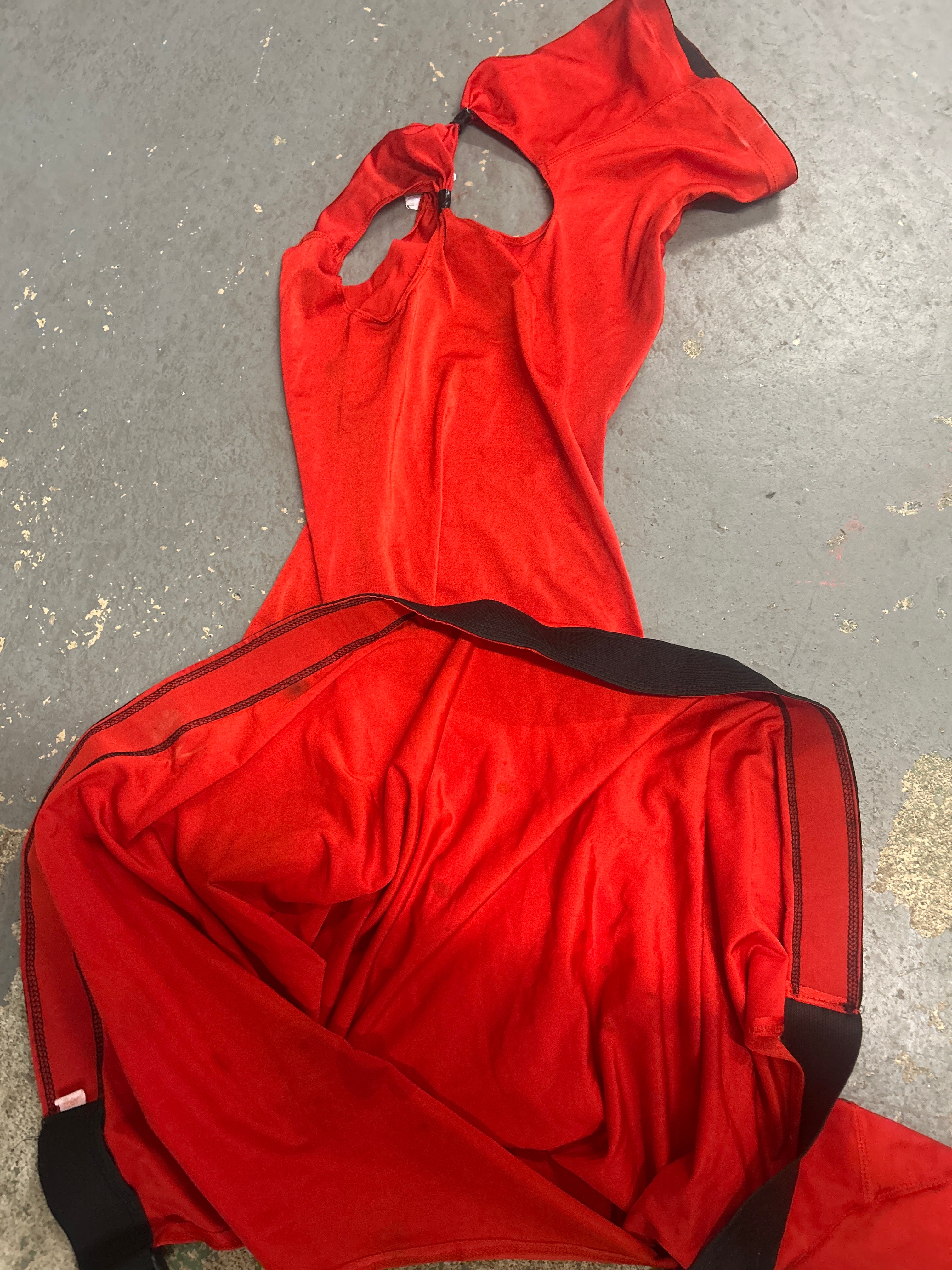 Red Horse Slinky-Horse Wear-Consignment-Evolution Equestrian Co.