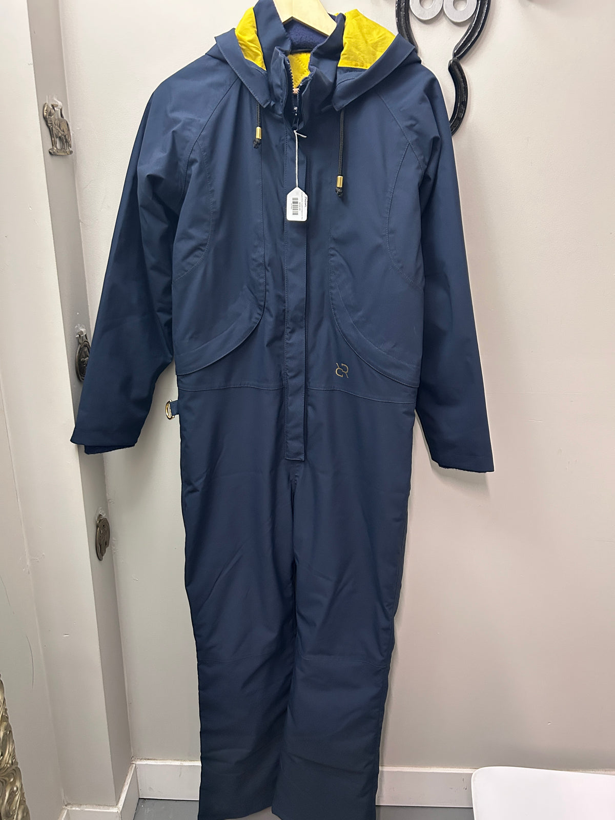 Redingote Winter Insulated Jumpsuit 4.0 - Blue Nights Medium-Vest-Consignment-Evolution Equestrian Co.