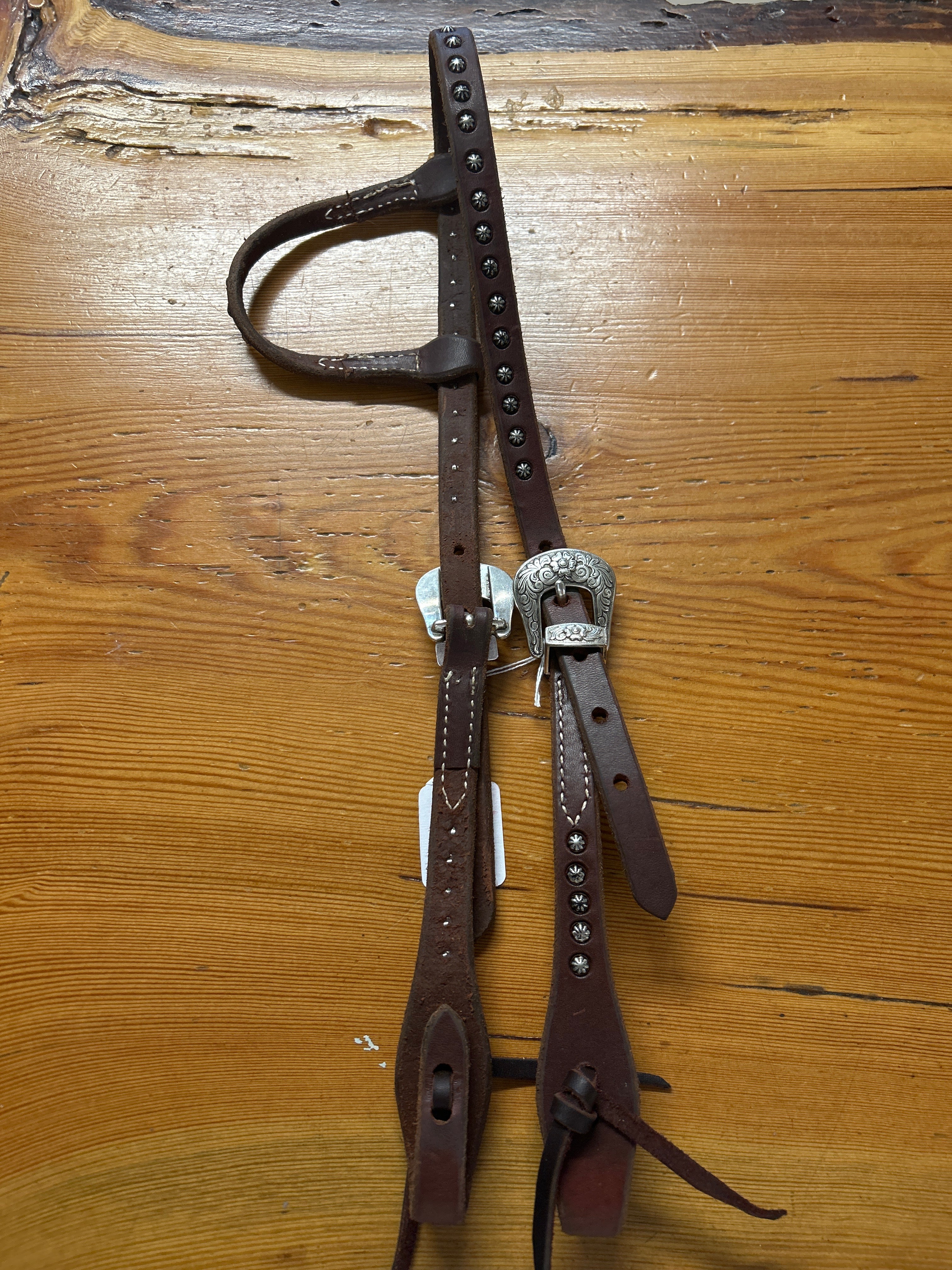 Reinsman One Ear Headstall Rosewood-Western Headstall-Consignment-Evolution Equestrian Co.