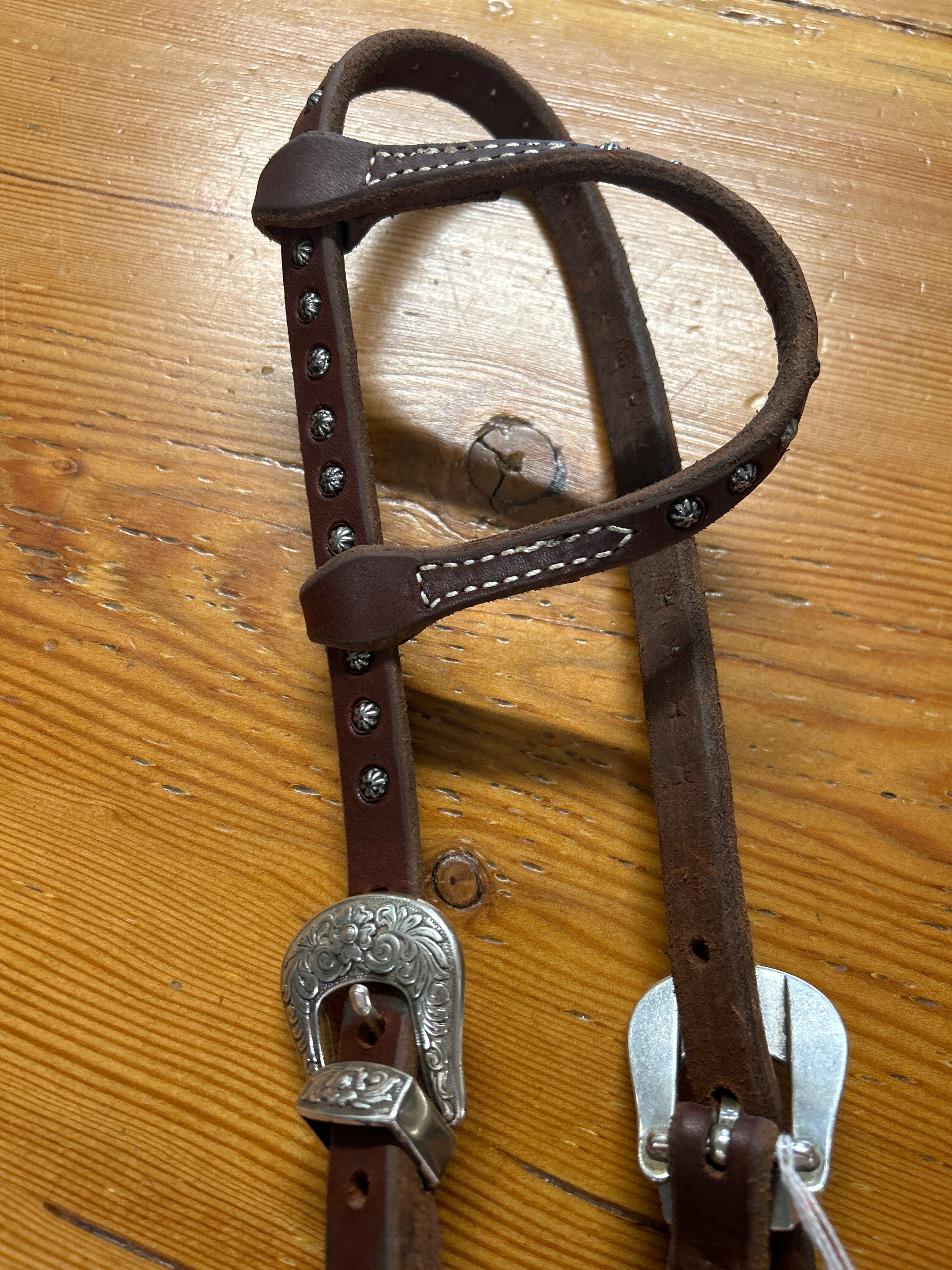 Reinsman One Ear Headstall Rosewood-Western Headstall-Consignment-Evolution Equestrian Co.
