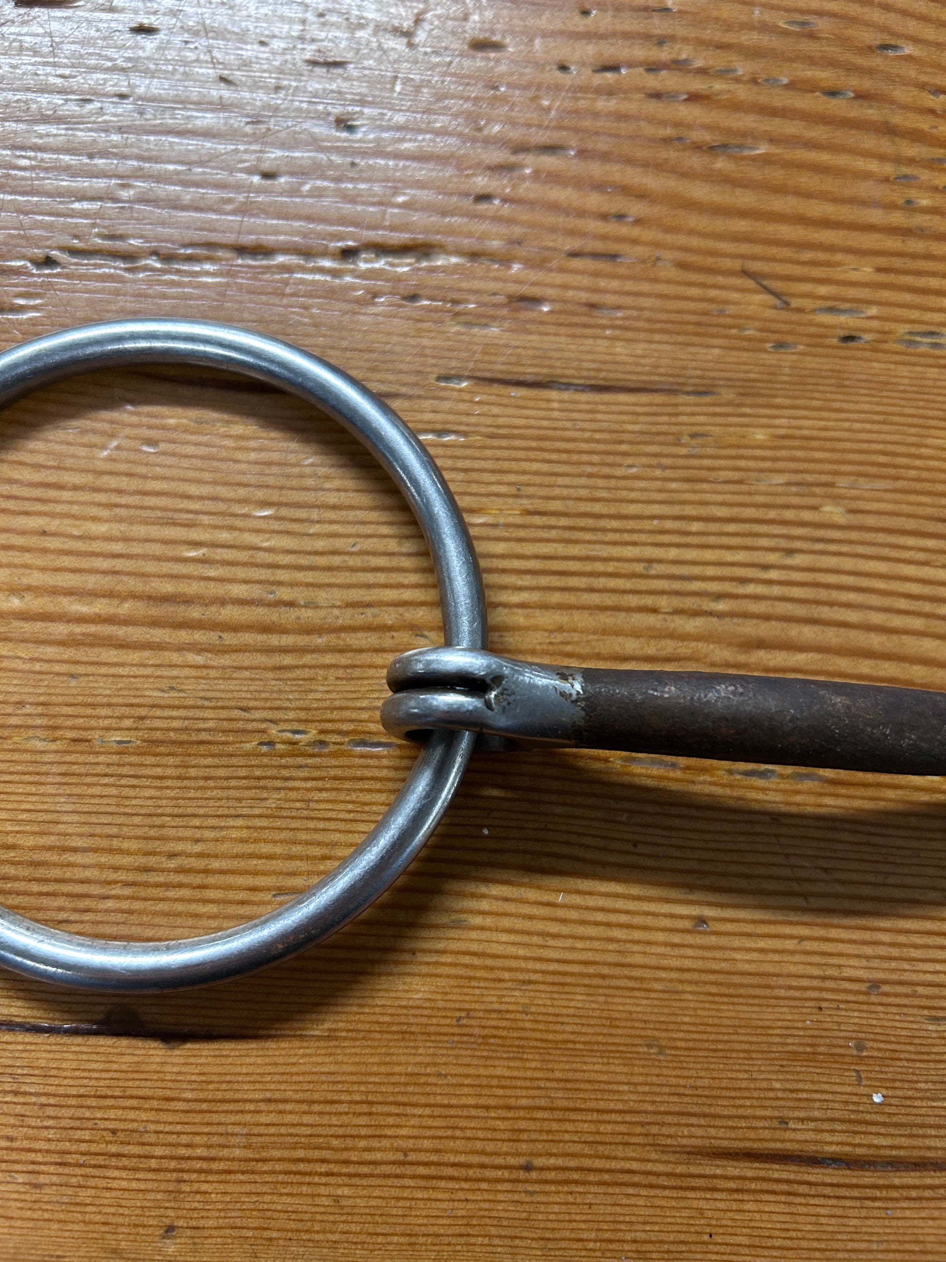 Reinsman Sweet Iron Loose Ring Snaffle 5-1/2"-Bit-Consignment-Evolution Equestrian Co.