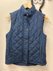 Rider's Navy Quilted Vest 8-Vest-Consignment-Evolution Equestrian Co.