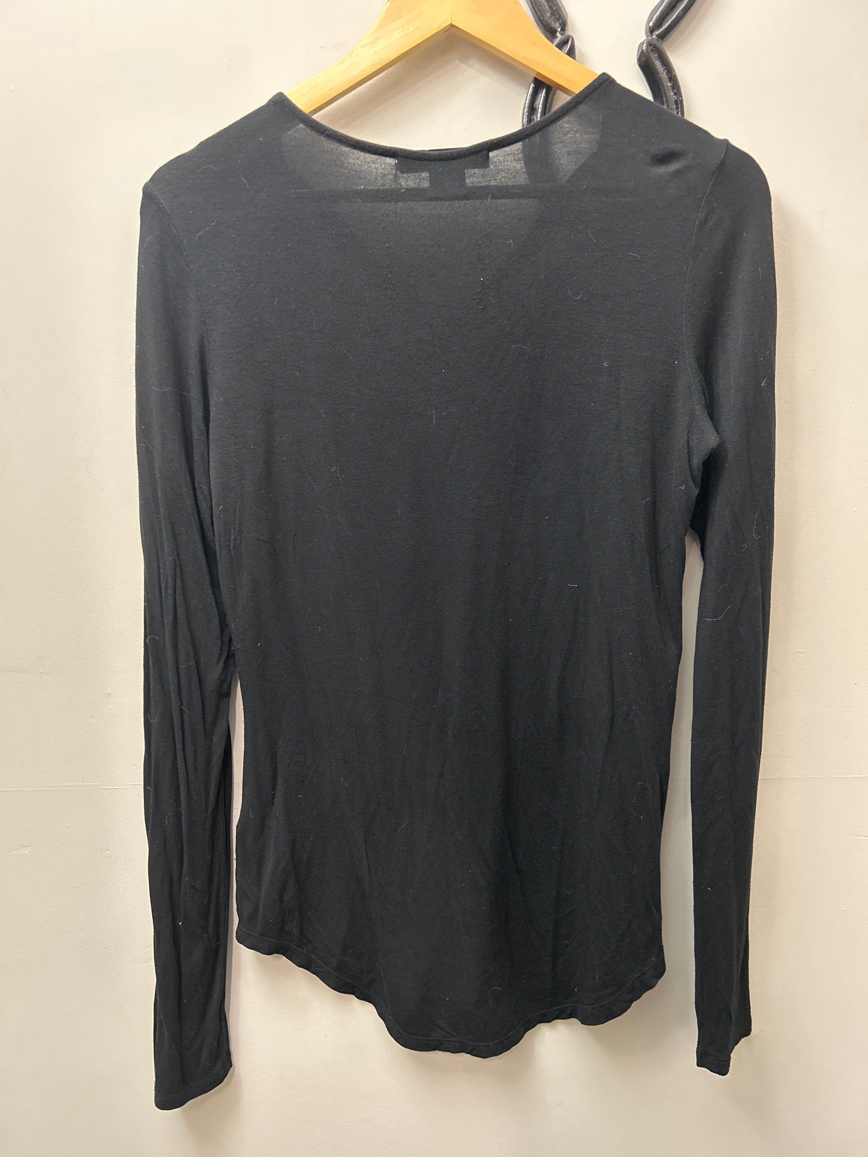 Rock and Roll Cowgirl Black Shirt Small-Riding Shirts-Consignment-Evolution Equestrian Co.