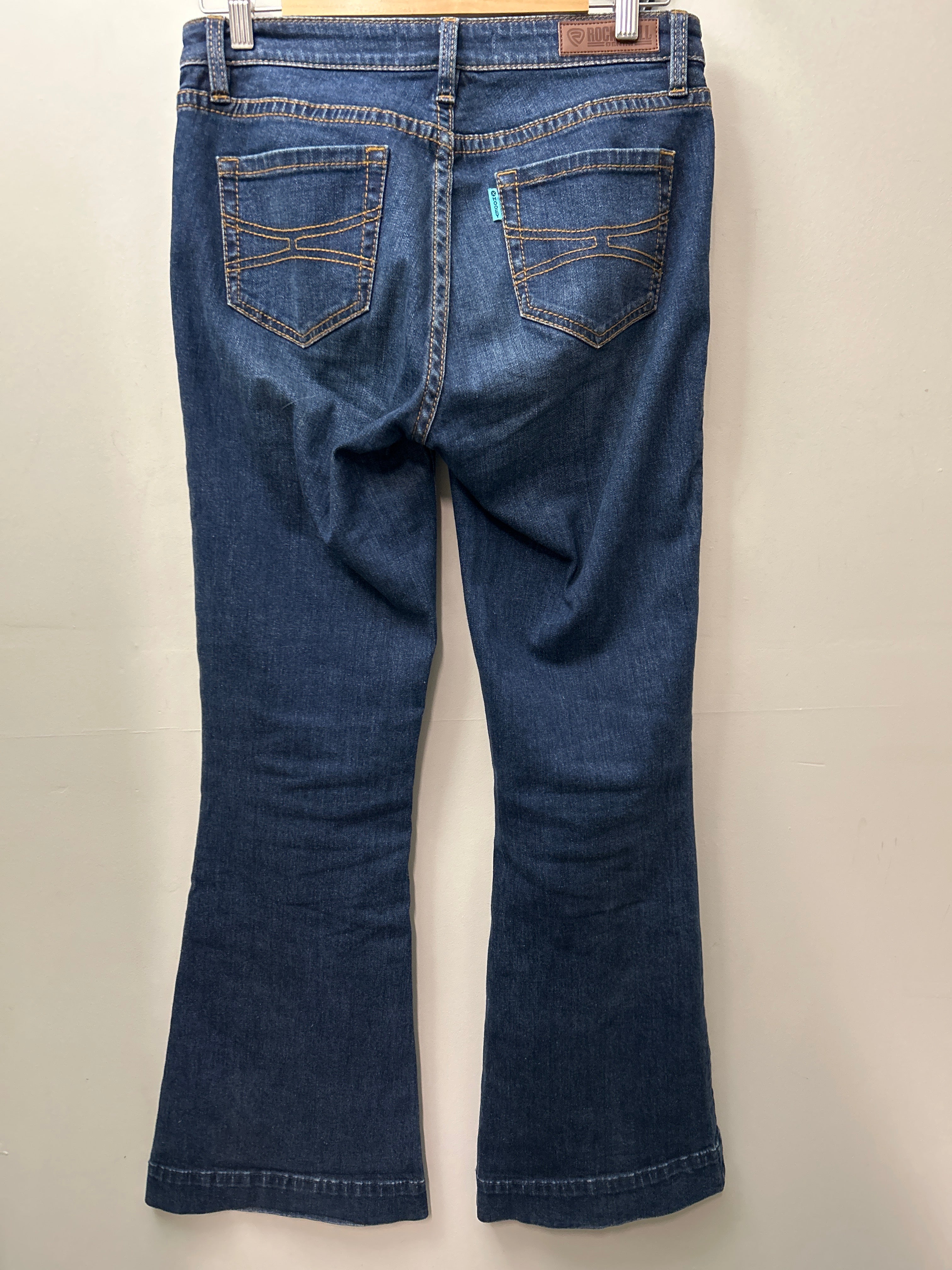 Rock and Roll Jeans Trouser 26 x 34-Jeans-Consignment-Evolution Equestrian Co.