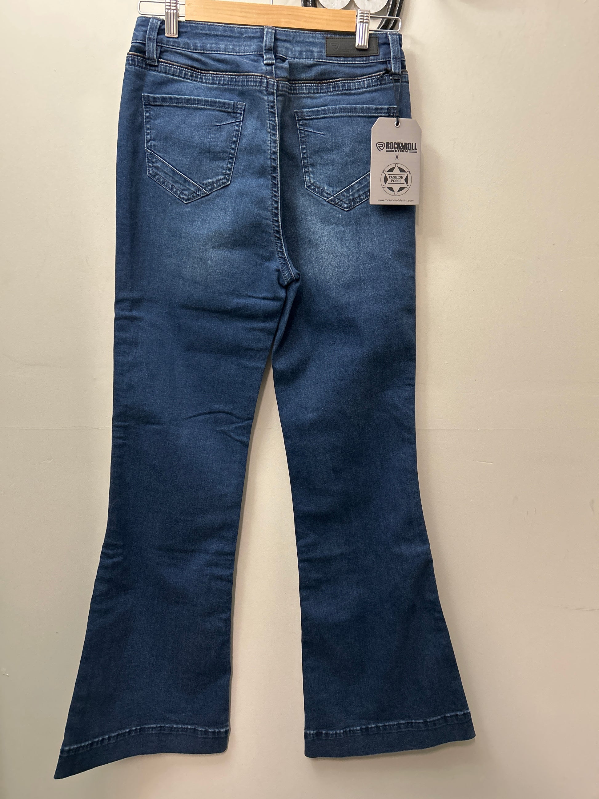 Rock and Roll Jeans Trouser 28 x 34-Jeans-Consignment-Evolution Equestrian Co.
