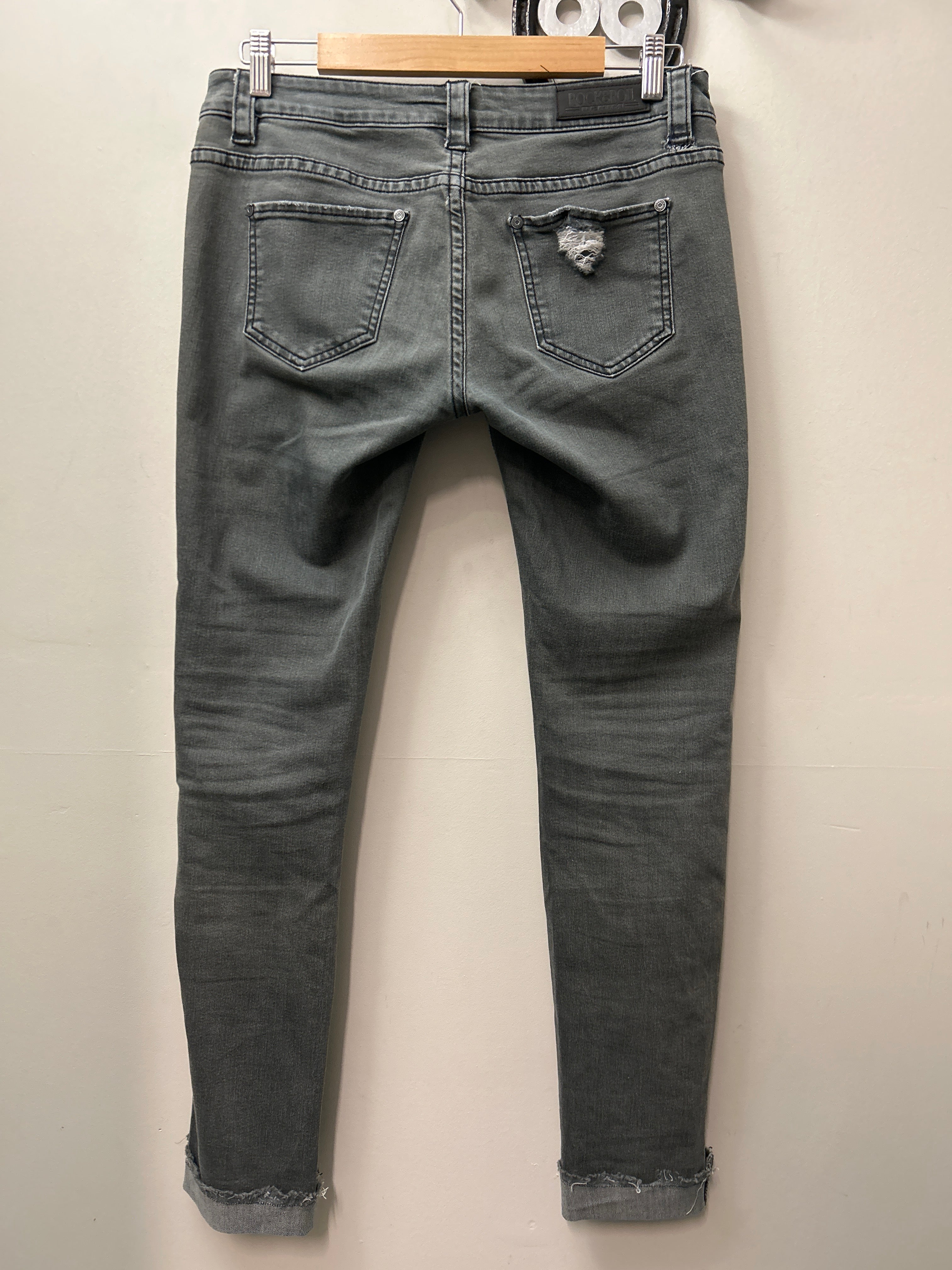 Rock and Roll Rival Low Rise Skinny Jeans 28 x 32-Jeans-Consignment-Evolution Equestrian Co.