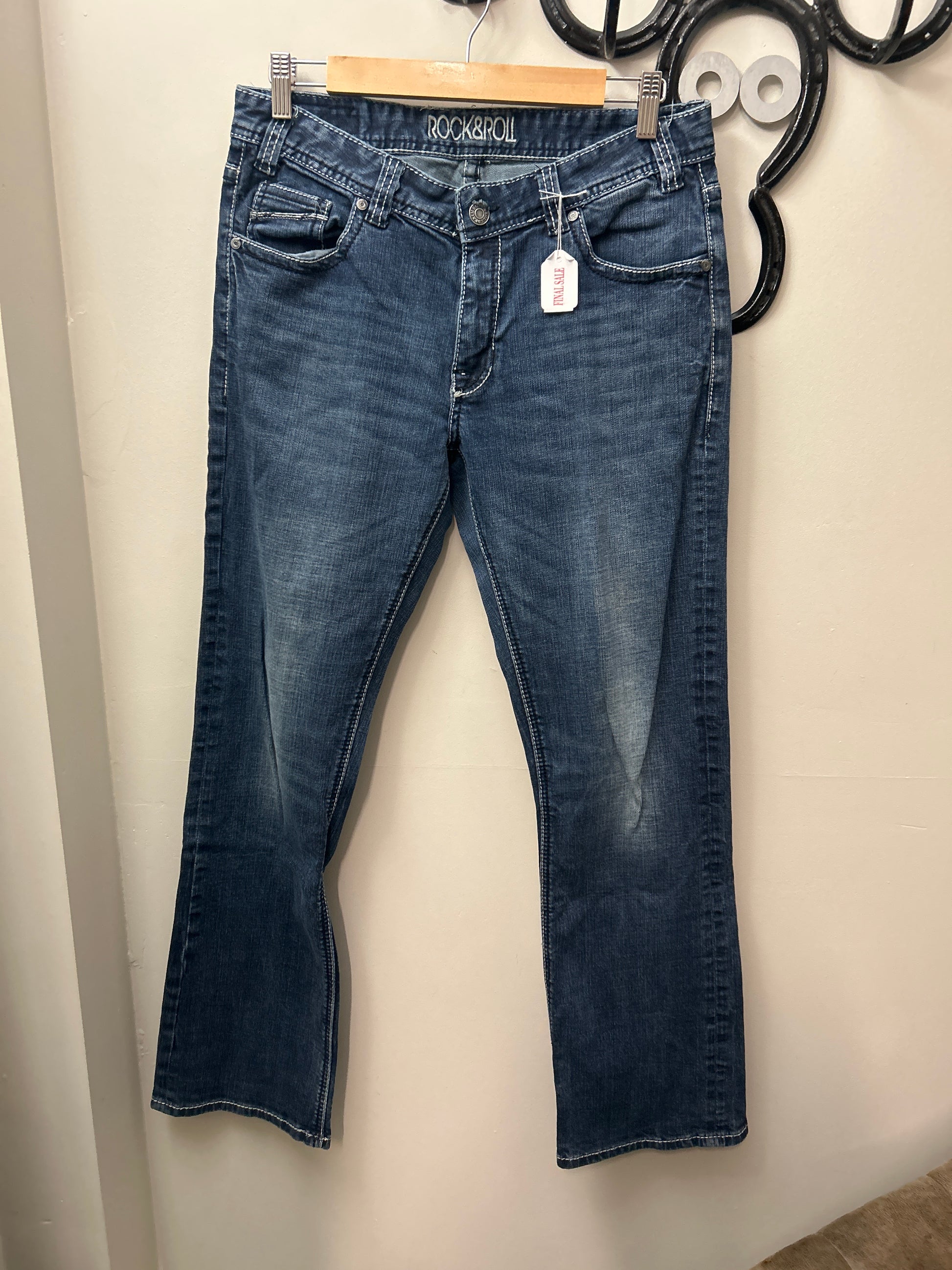 Rock&Roll Ladies Jeans Boyfriend 29 x 32-Jeans-Consignment-Evolution Equestrian Co.