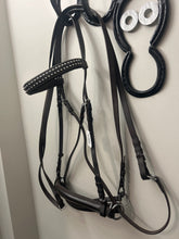 Load image into Gallery viewer, Rocky Creek Hill Brown Bitless Bridle with Reins-Bridle-Consignment-Evolution Equestrian Co.
