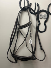 Rocky Creek Hill Brown Bitless Bridle with Reins-Bridle-Consignment-Evolution Equestrian Co.