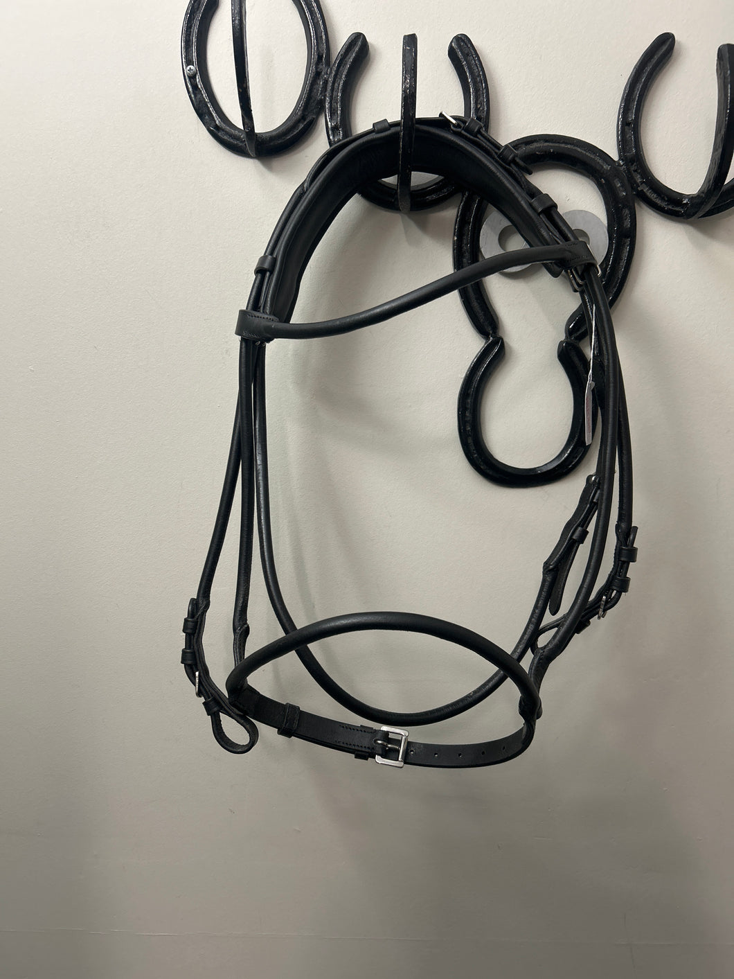 Rolled Leather Dressage Bridle-Bridle-Consignment-Evolution Equestrian Co.