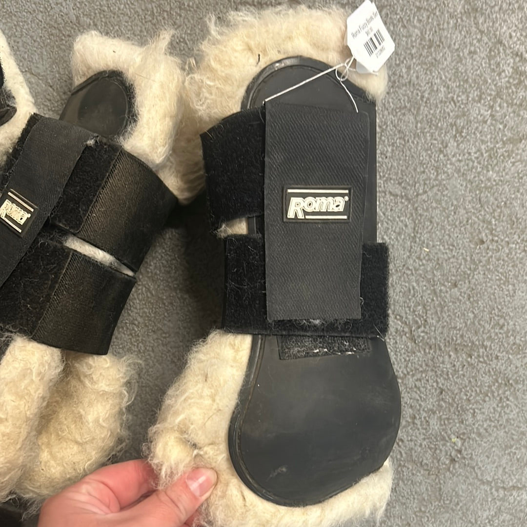 Roma Fuzzy Boots Set-Horse Boots-Consignment-Evolution Equestrian Co.