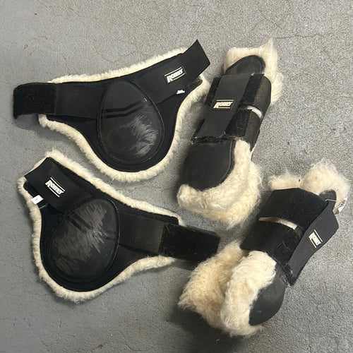 Roma Fuzzy Boots Set-Horse Boots-Consignment-Evolution Equestrian Co.