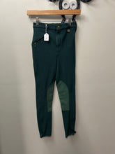 Load image into Gallery viewer, Royal Highness Green Breeches 12-Breeches-Consignment-Evolution Equestrian Co.
