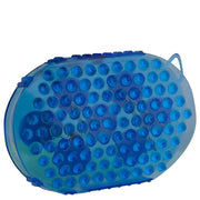 Rubber Massage Gel Curry with Magnetic Rollers-Horse Brush-Canadian Centurion Supply-Blue-Evolution Equestrian Co.