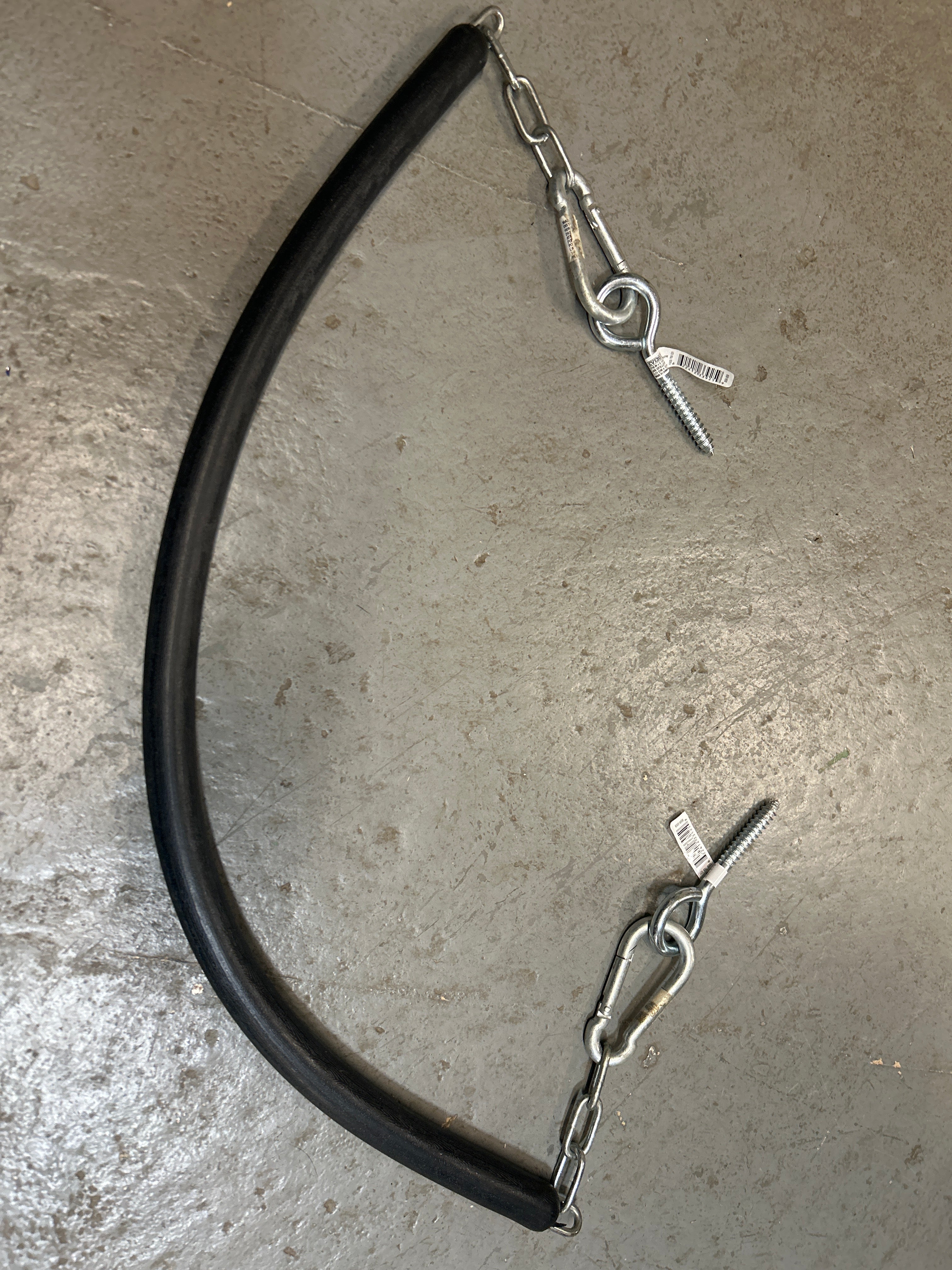 Rubber Stall Guard with Eye Hooks-Stable Supplies-Consignment-Evolution Equestrian Co.