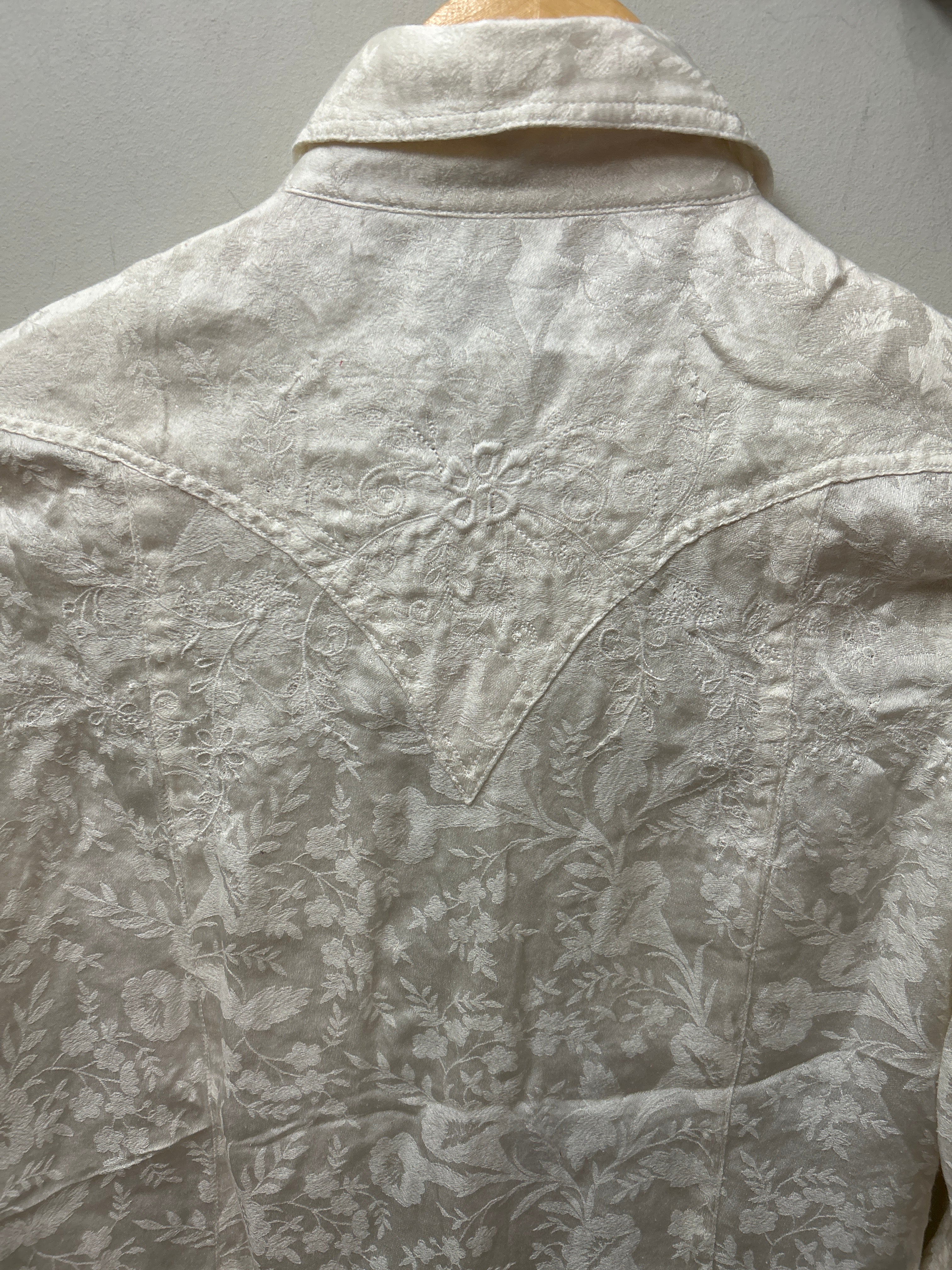 Ryan Michael Button Down Shirt White XS-Apparel-Consignment-Evolution Equestrian Co.