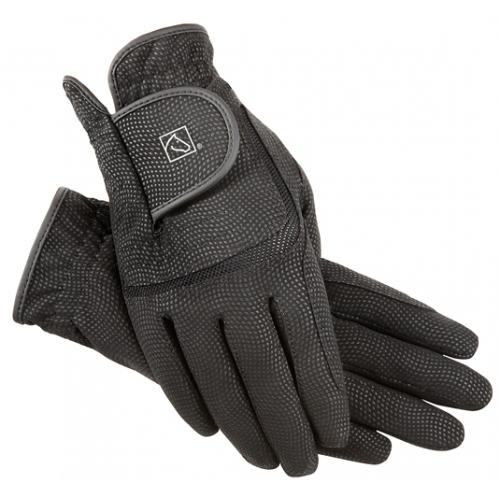 SSG Digital Gloves-Riding Gloves-SSG-5-Black-Evolution Equestrian Co.