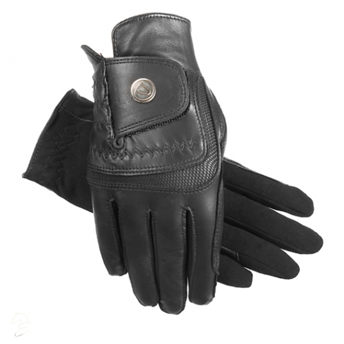 SSG Hybrid Extreme Gloves-Riding Gloves-SSG-6-Black-Evolution Equestrian Co.