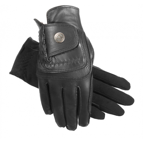 SSG Hybrid Extreme Gloves-Riding Gloves-SSG-6-Black-Evolution Equestrian Co.
