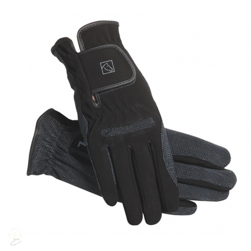 SSG Schooler Gloves-Riding Gloves-SSG-4/5-Black-Evolution Equestrian Co.