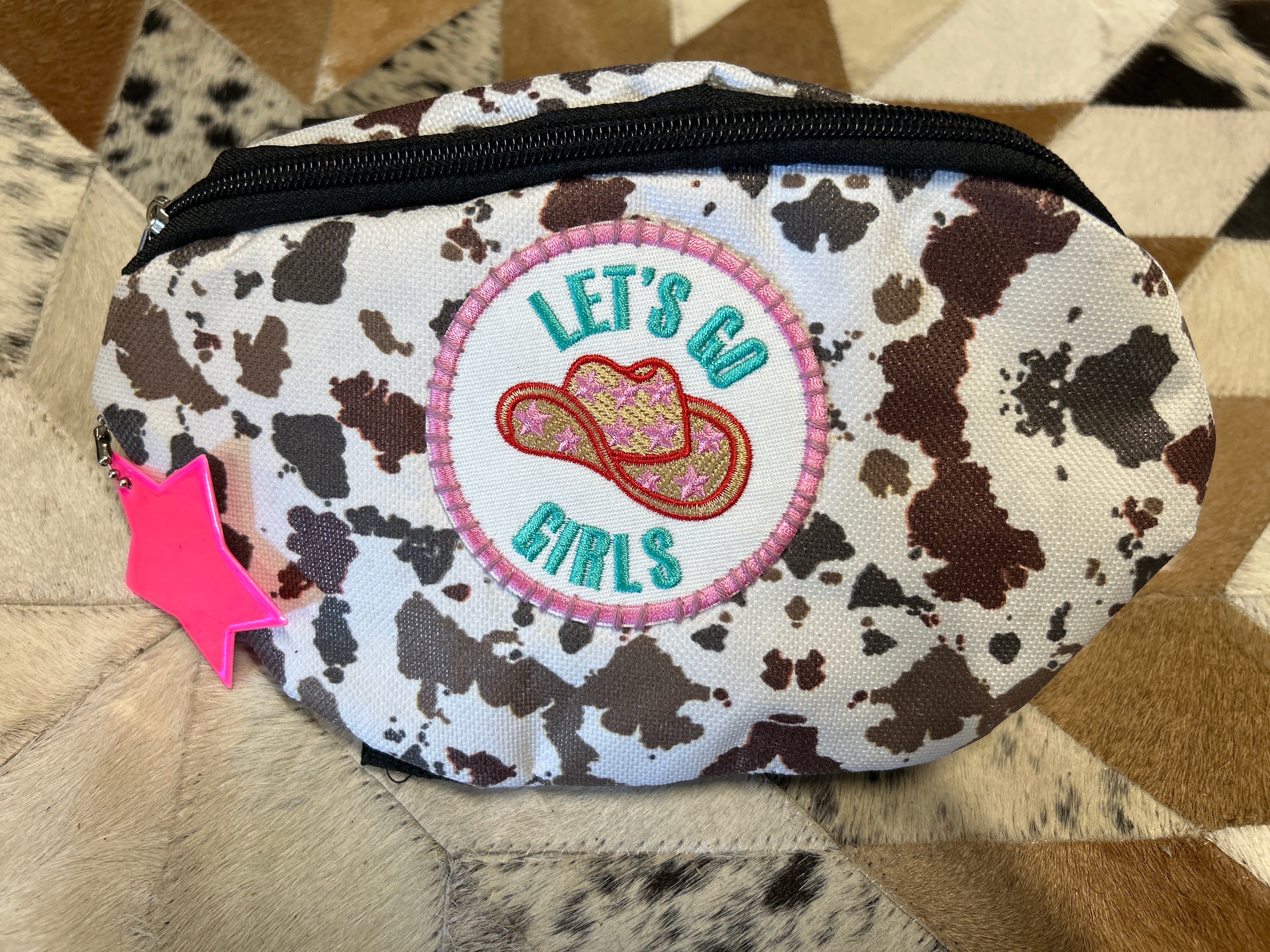 Saddle Sacks-Saddle Bags-Evolution Equestrian Co.-Longhorn - Let's Go Girls-Evolution Equestrian Co.