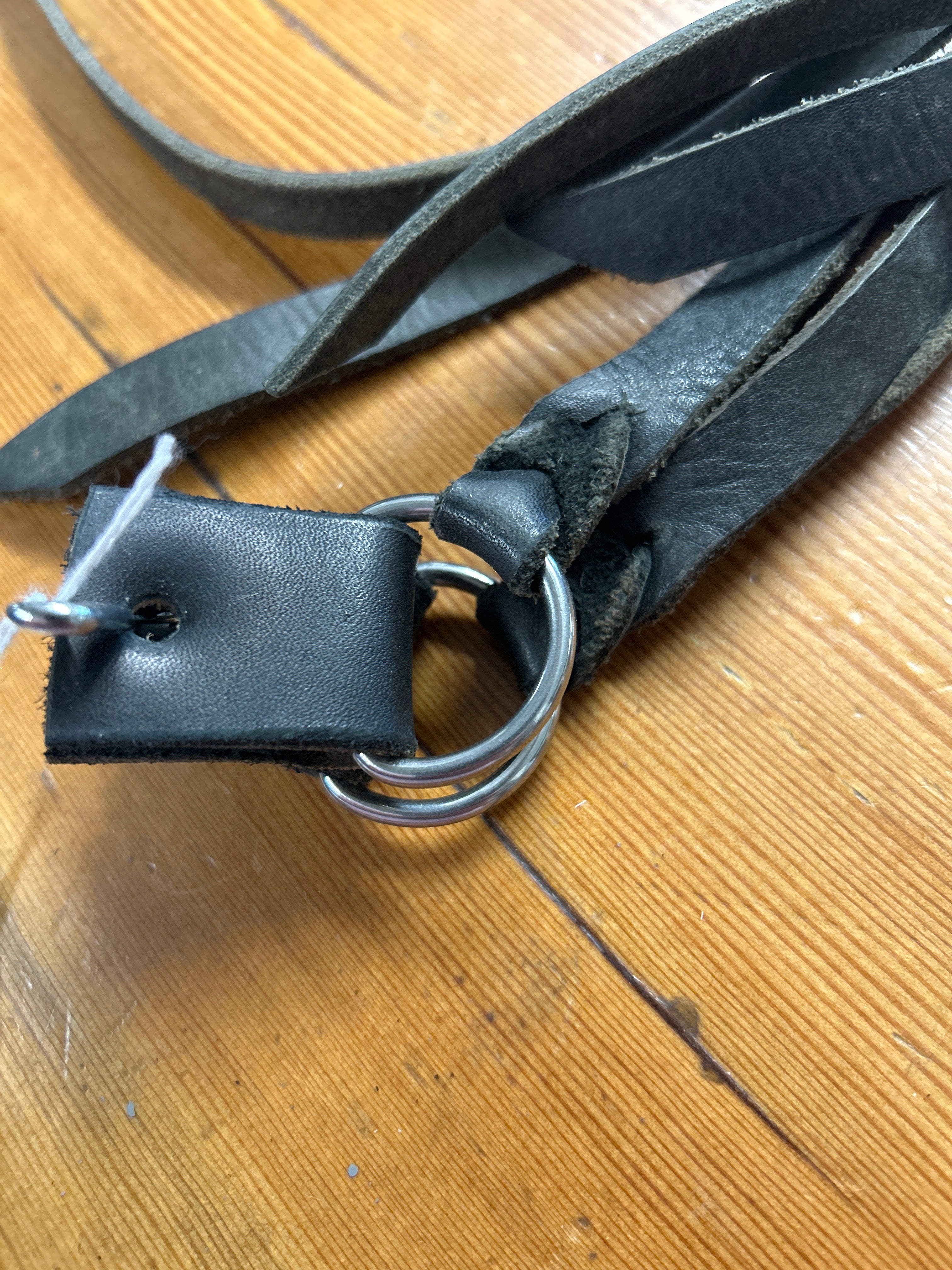 Saddle Strings with Dee Black-Western Tack-Consignment-Evolution Equestrian Co.