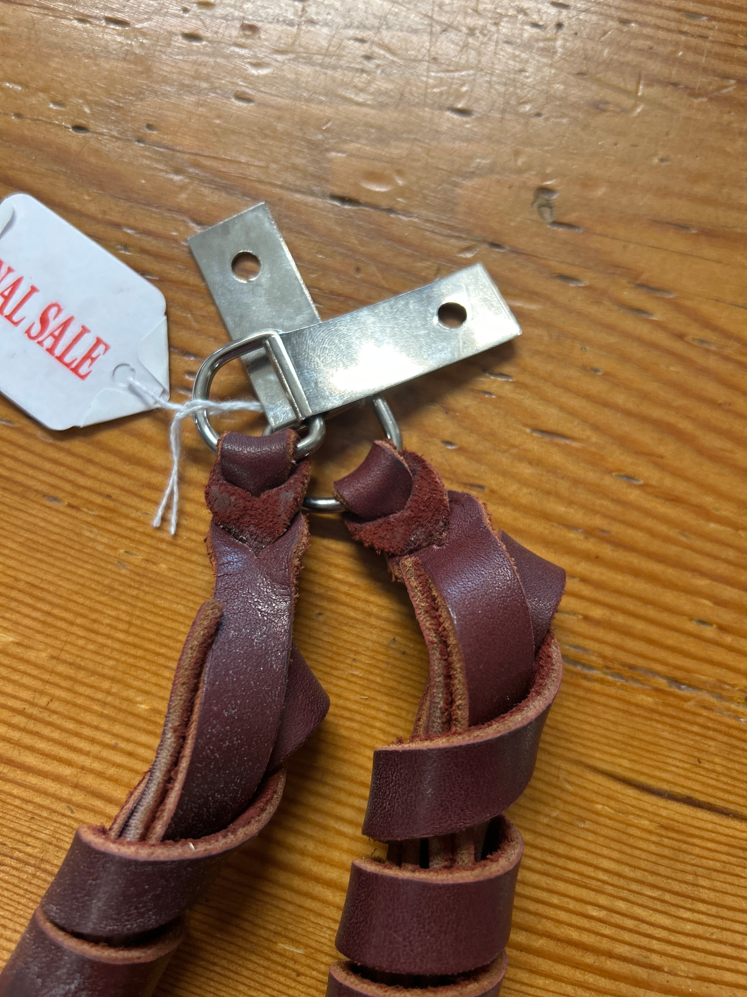 Saddle Strings with Dee Latigo Leather-Western Tack-Consignment-Evolution Equestrian Co.