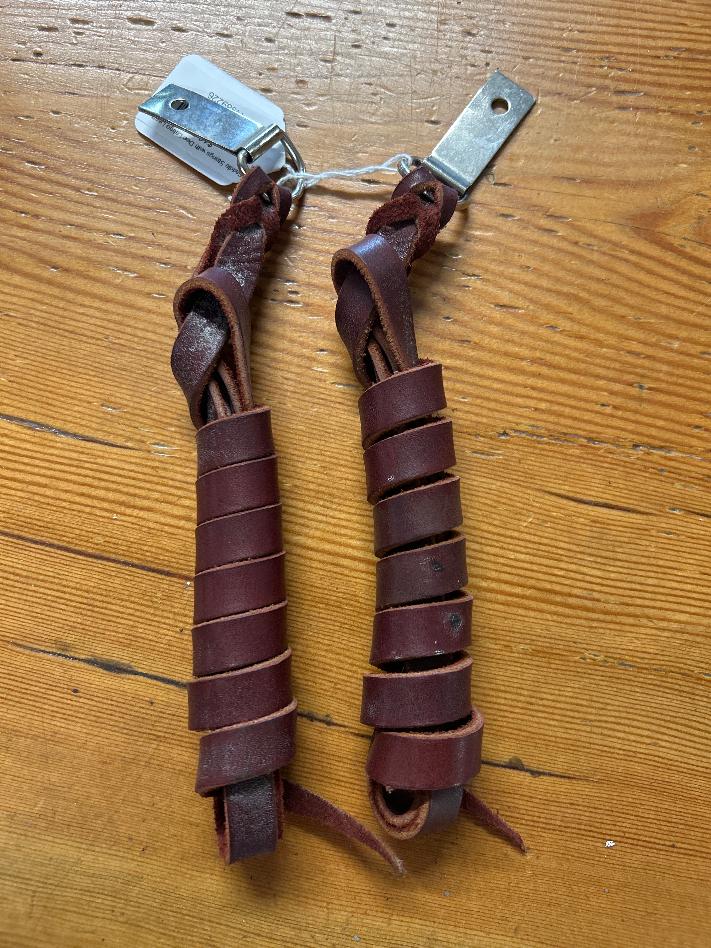 Saddle Strings with Dee Latigo Leather-Western Tack-Consignment-Evolution Equestrian Co.