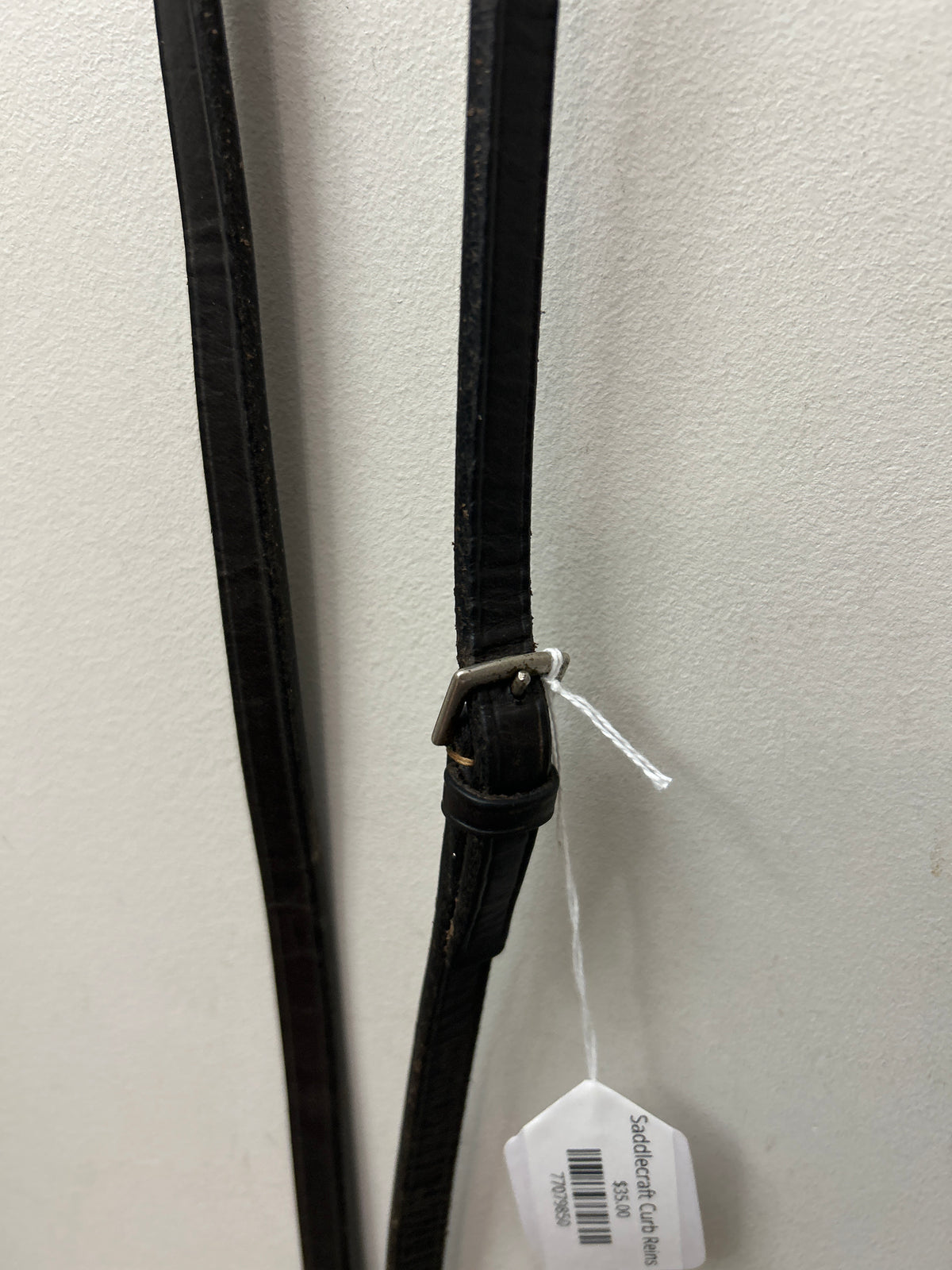 Saddlecraft Curb Reins-English Reins-Consignment-Evolution Equestrian Co.