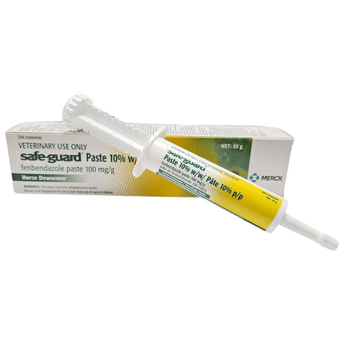 Safe-Guard Paste Dewormer-Wormer-Canadian Centurion Supply-Evolution Equestrian Co.